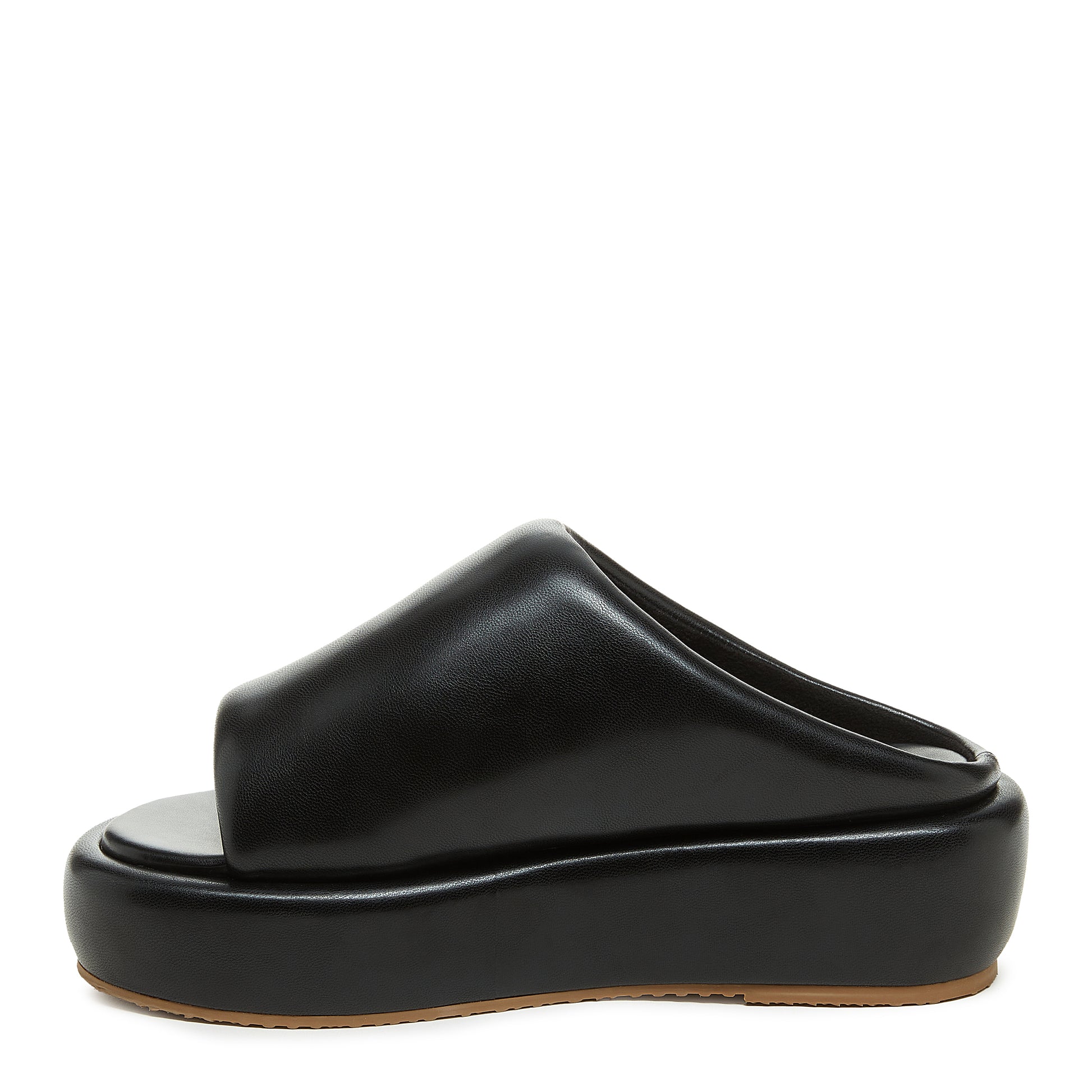 Bubble Black Platform Sandals | Textured rubber outsole | 1.97 inches platform | Kelsi Dagger Brooklyn