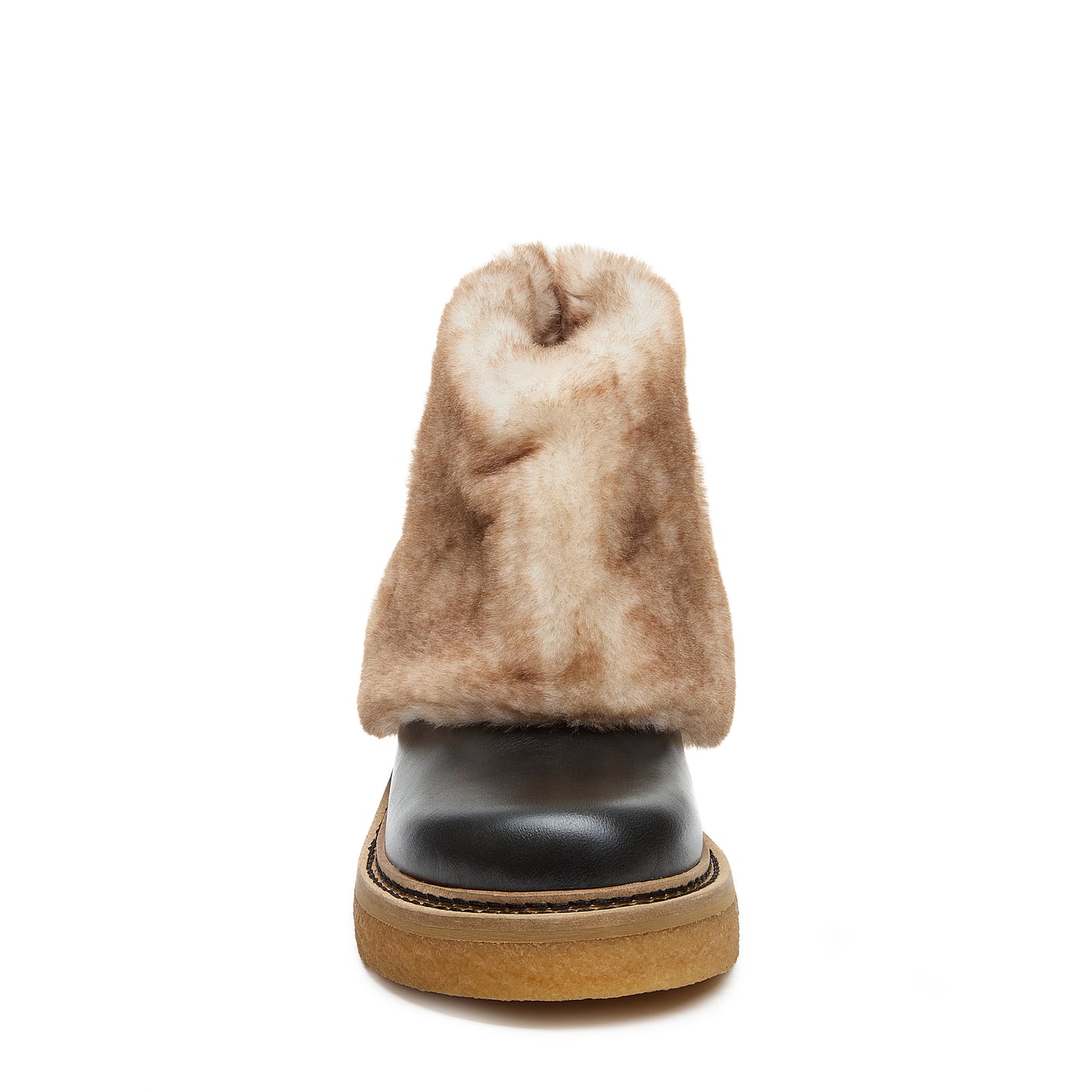 Kelsi Dagger Women's Calvin Cuffed Black Boots - Faux Fur