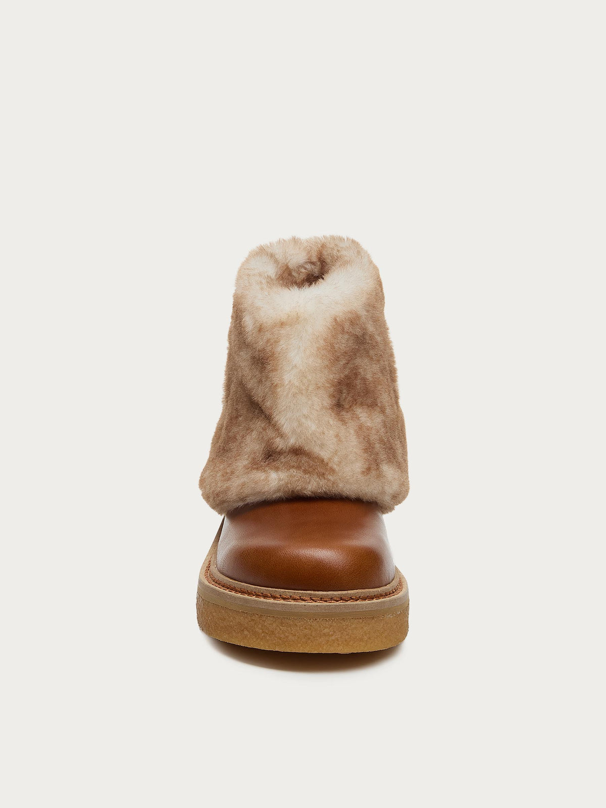 Calvin Cuffed Cognac Boots