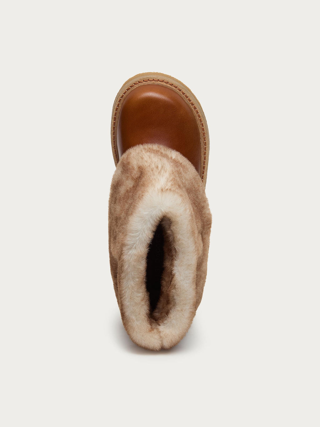 Calvin Cuffed Cognac Boots