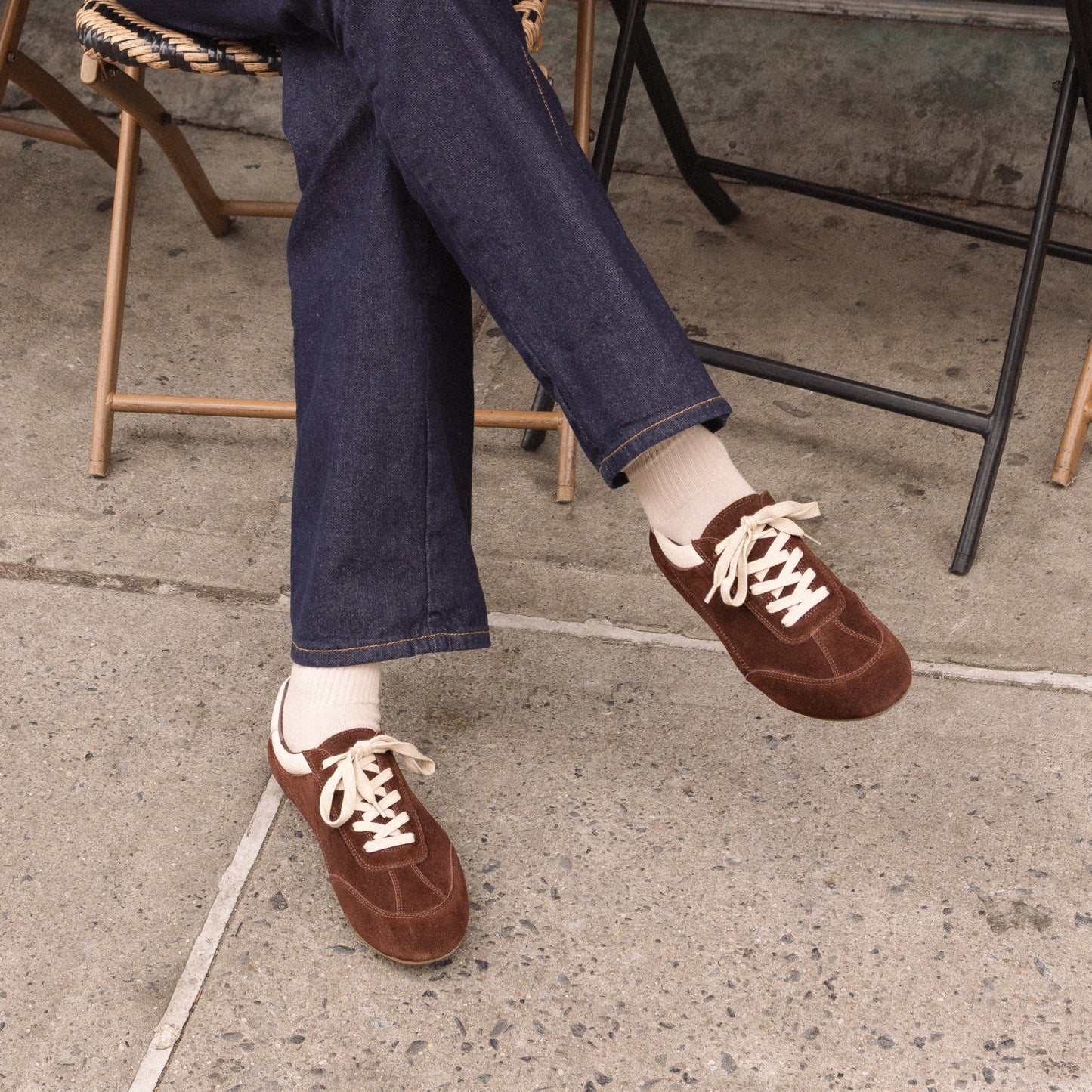 Darby Brown Suede Sneakers