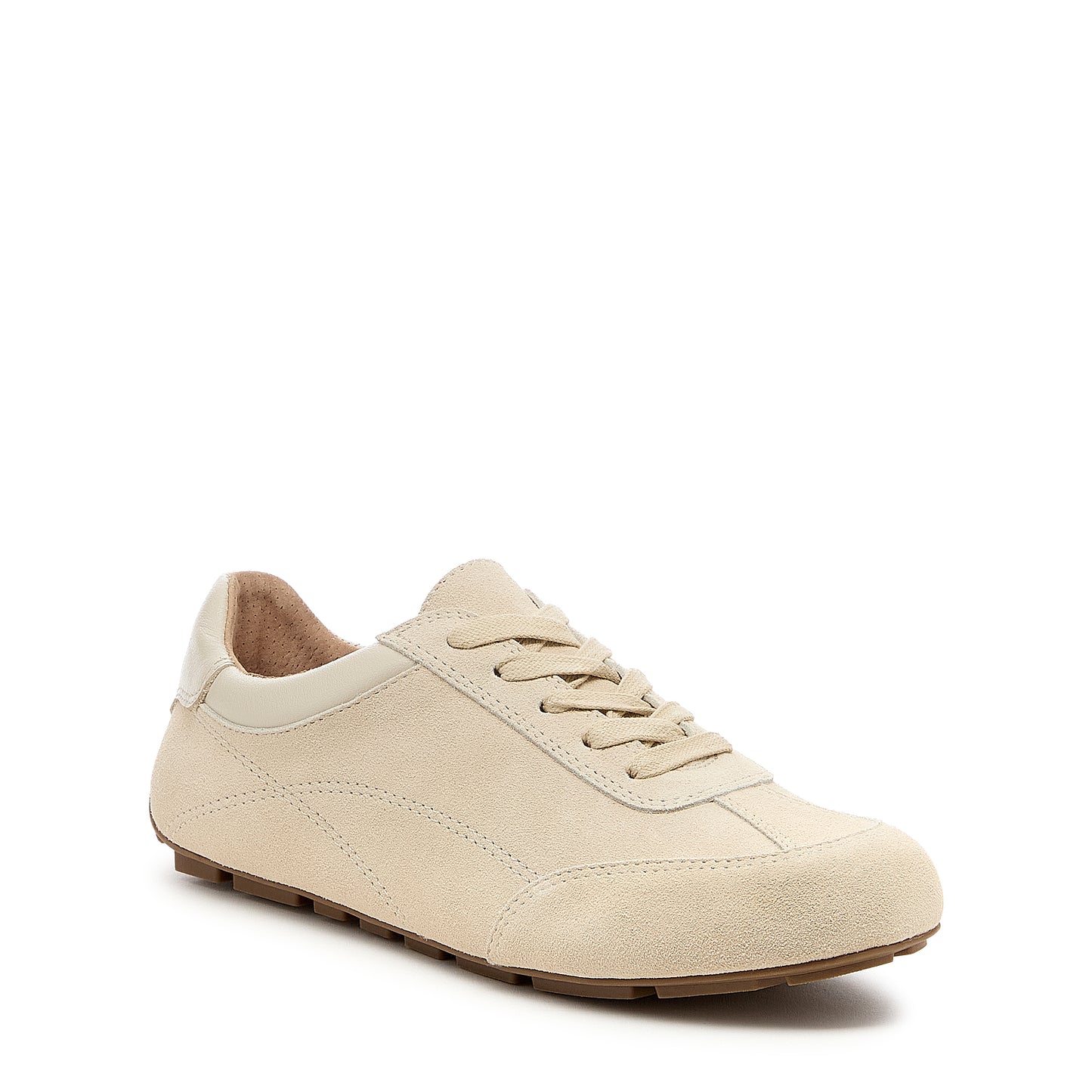 darby dune suede sneakers, suede sneakers from alternate angle, Kelsi Dagger Brooklyn