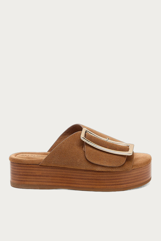 Dover Honey Platform Sandals