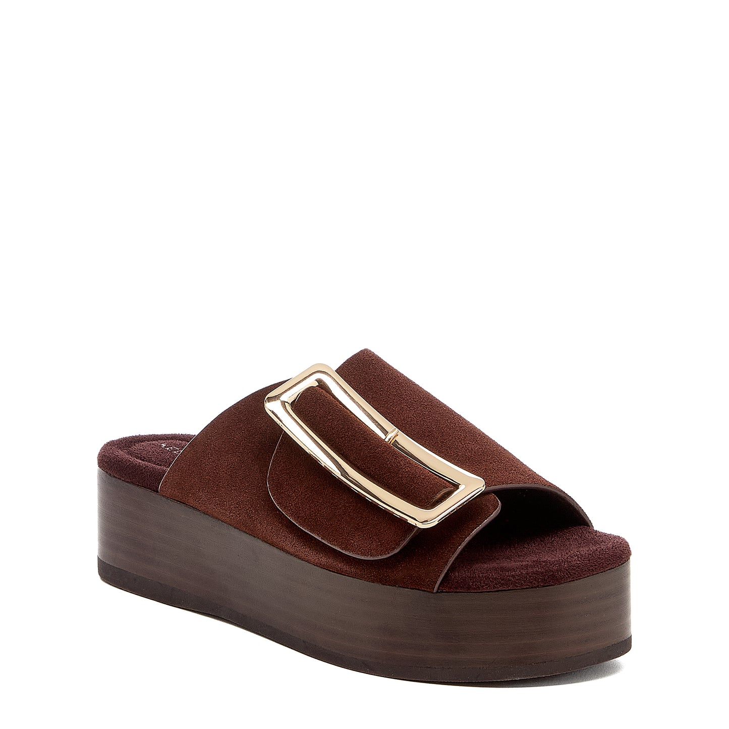 Dover Warm Brown Platform Sandals