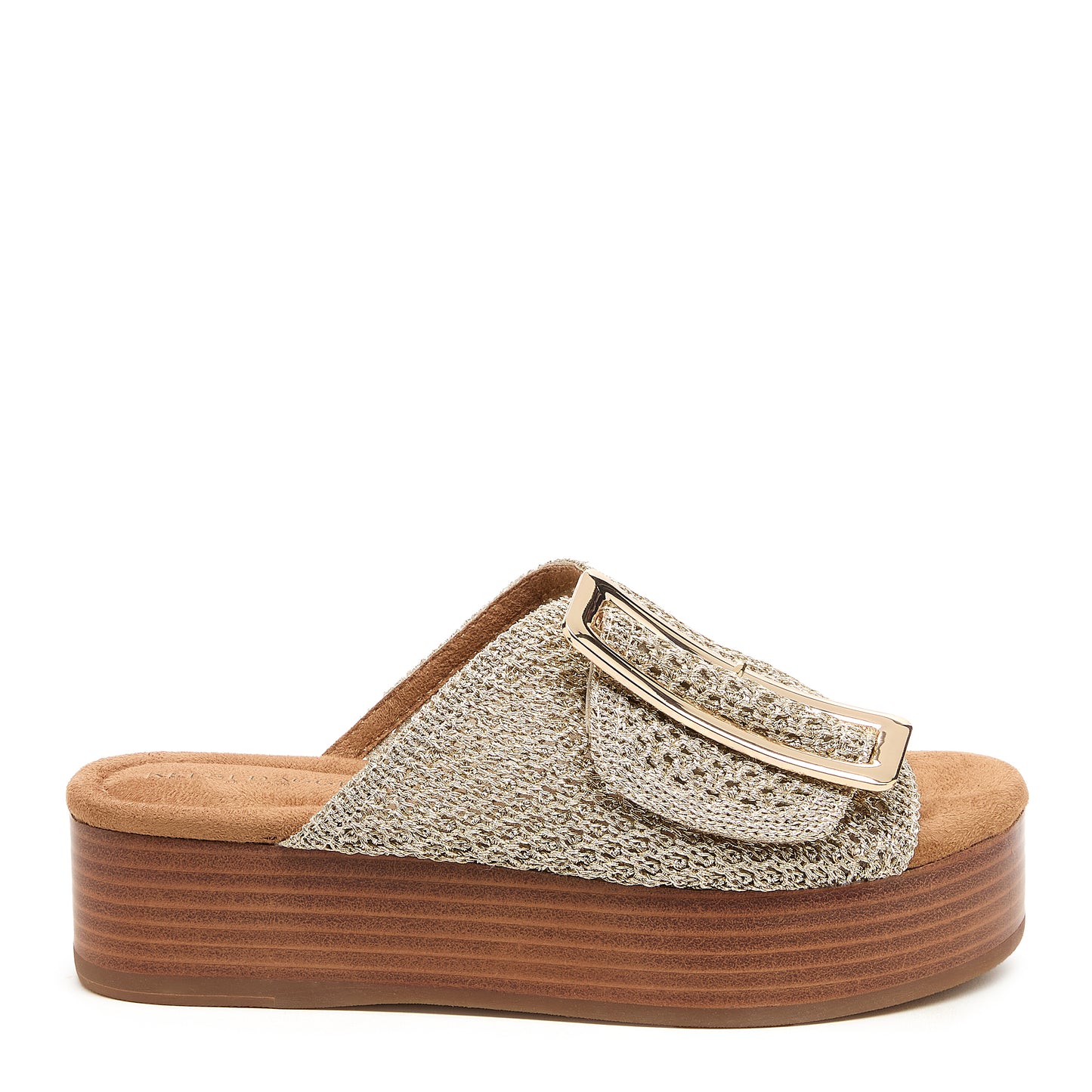 Dover Crochet Mesh Platform Sandals