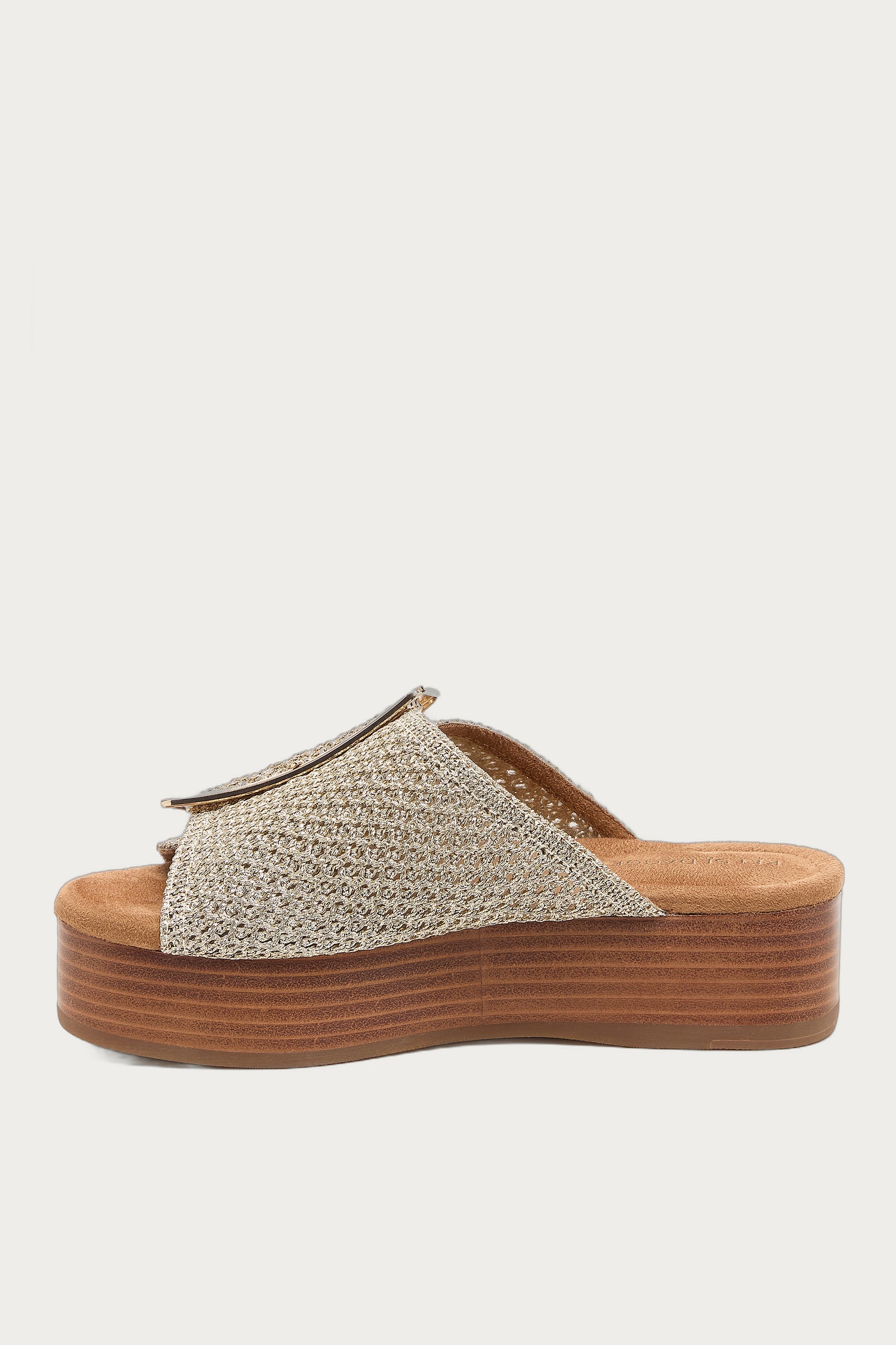 Dover Crochet Mesh Platform Sandals