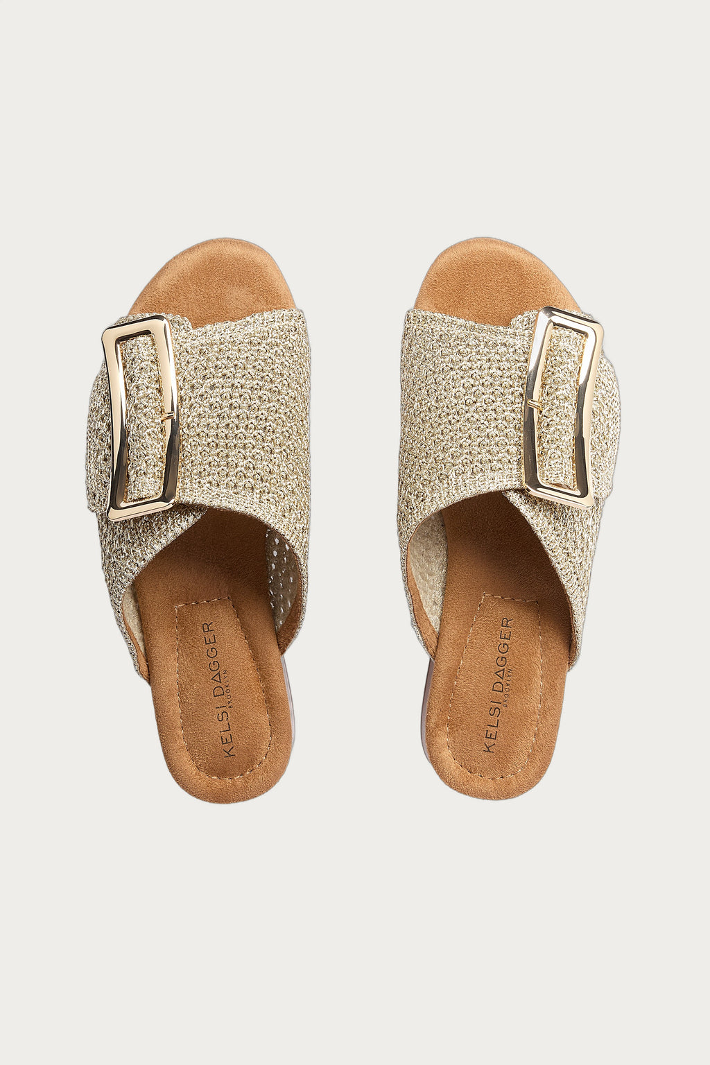 Dover Crochet Mesh Platform Sandals