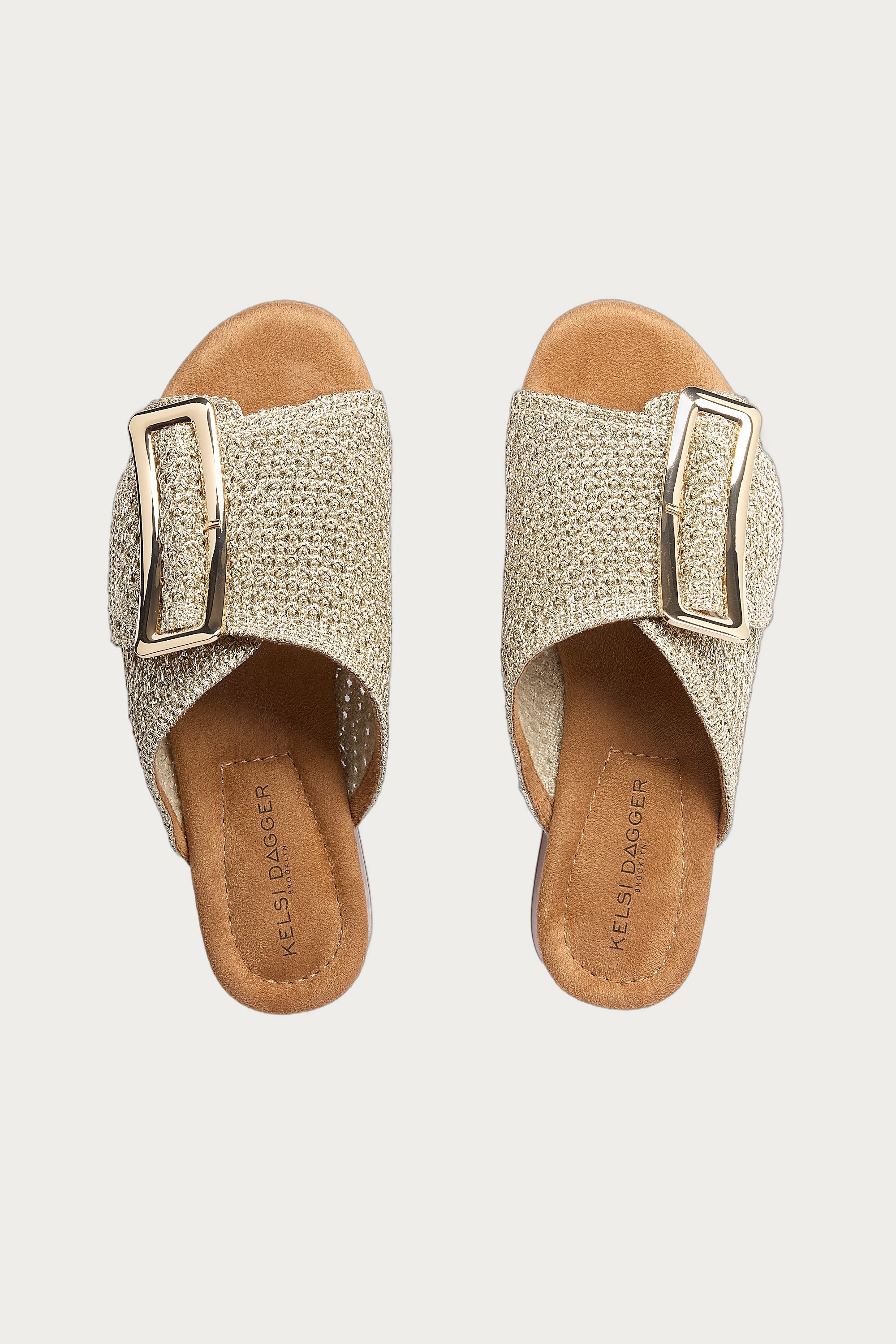 Dover Crochet Mesh Platform Sandals