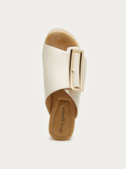 Dover Shell Platform Sandals