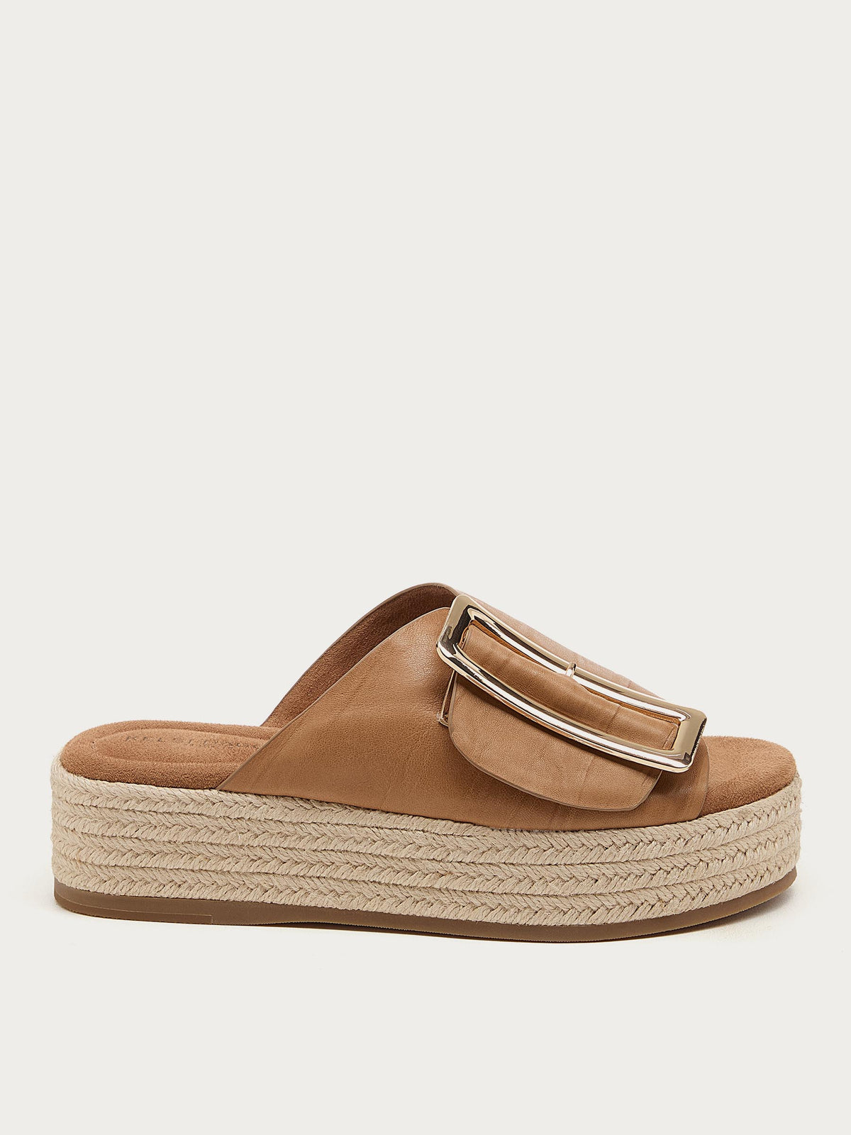 Dover Oatmeal Platform Sandals