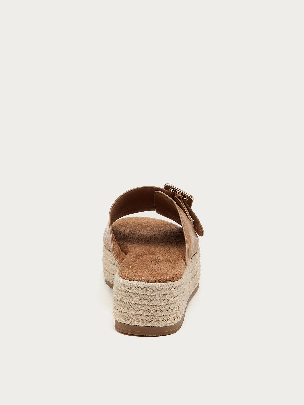 Dover Oatmeal Platform Sandals