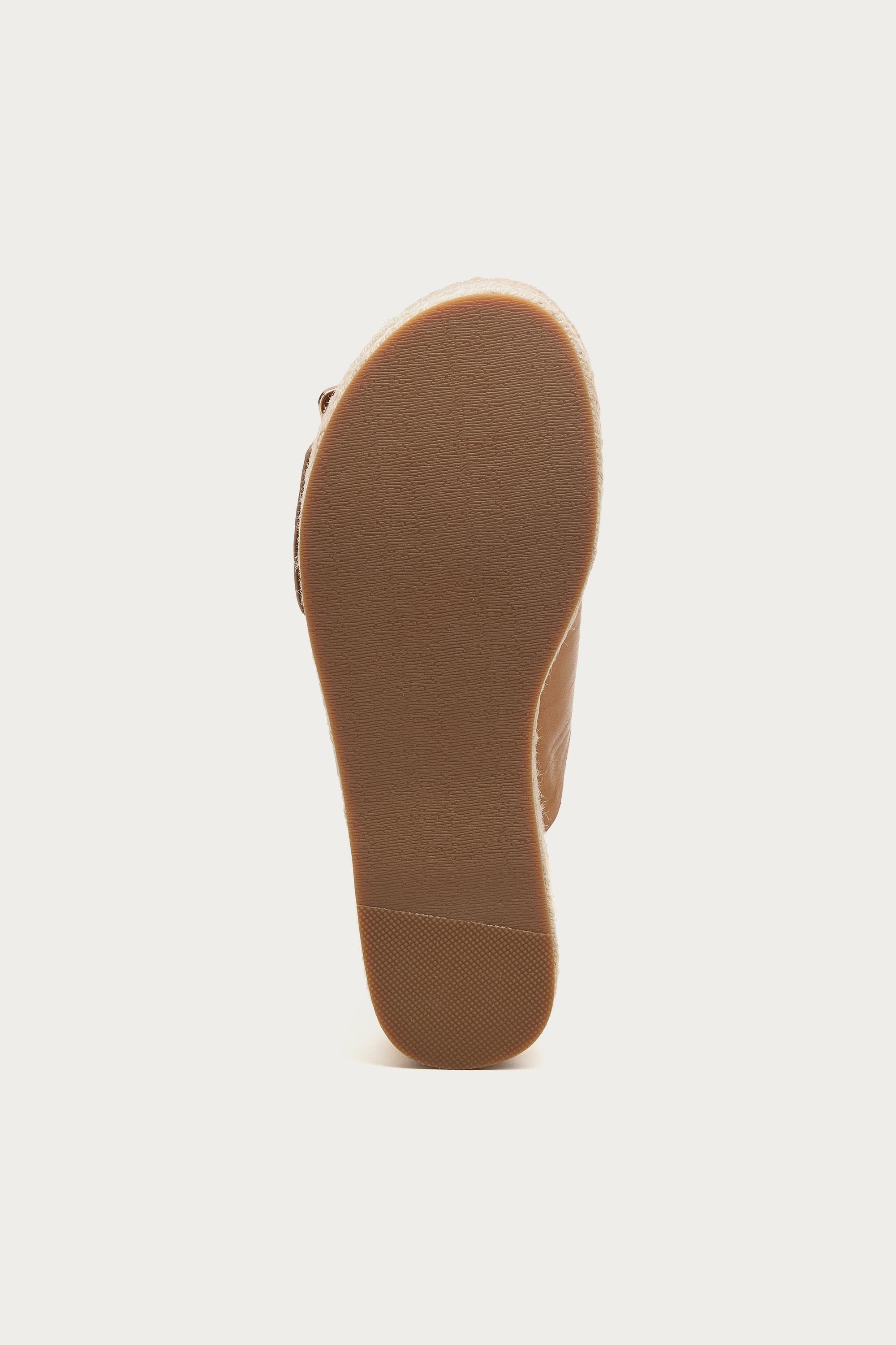 Dover Oatmeal Platform Sandals