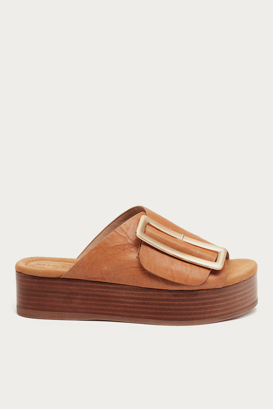 Dover Light Saddle Platform Sandals