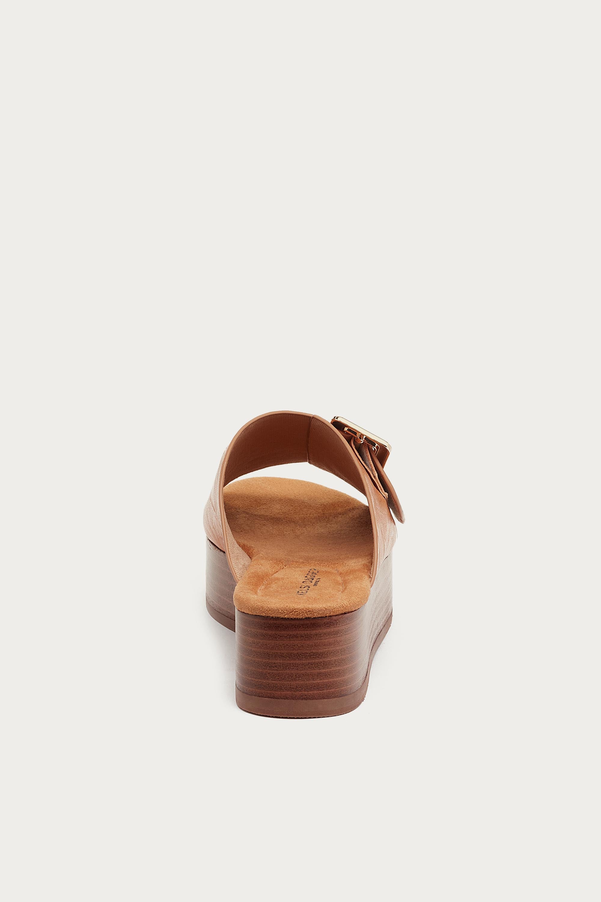 Dover Light Saddle Platform Sandals