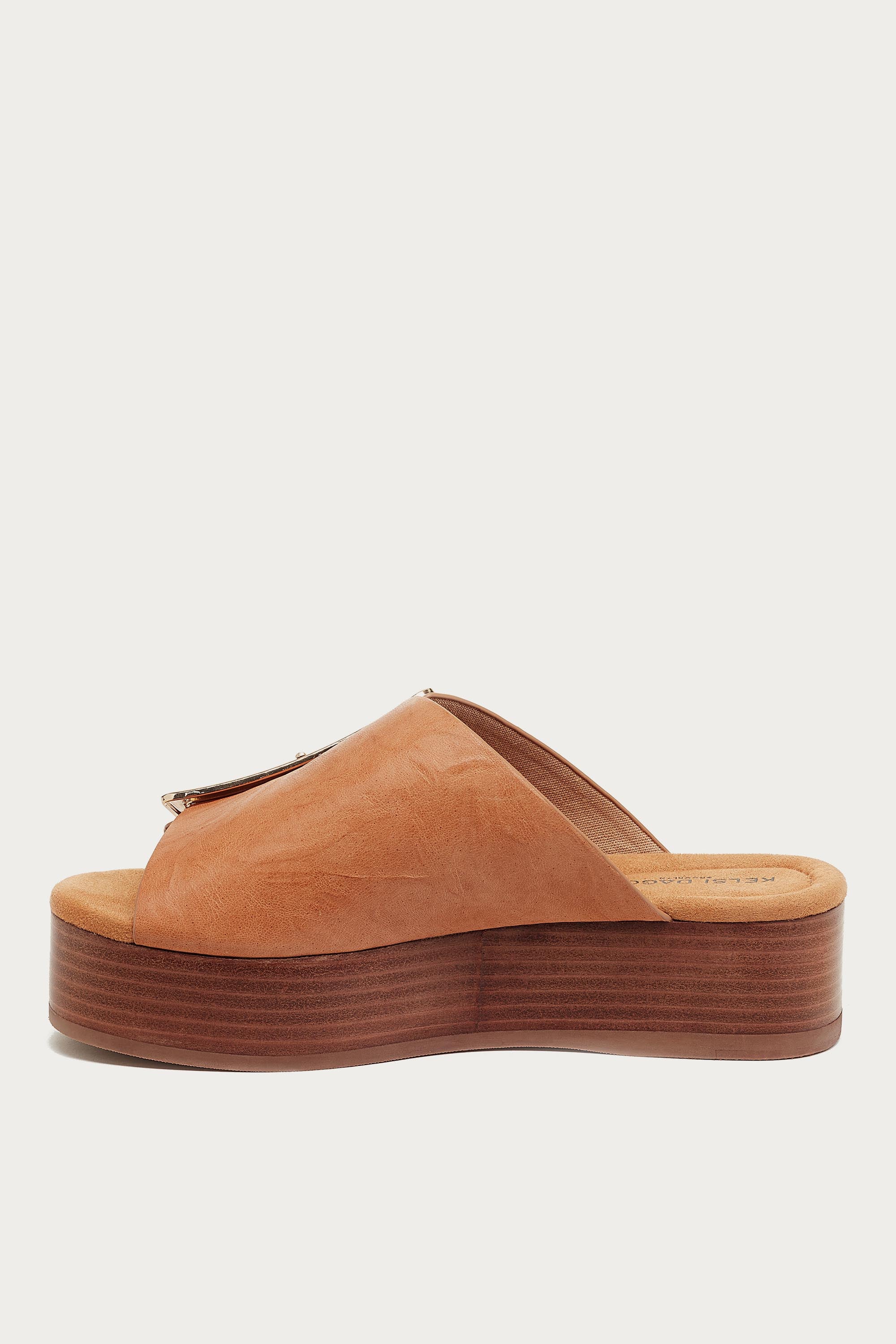 Dover Light Saddle Platform Sandals