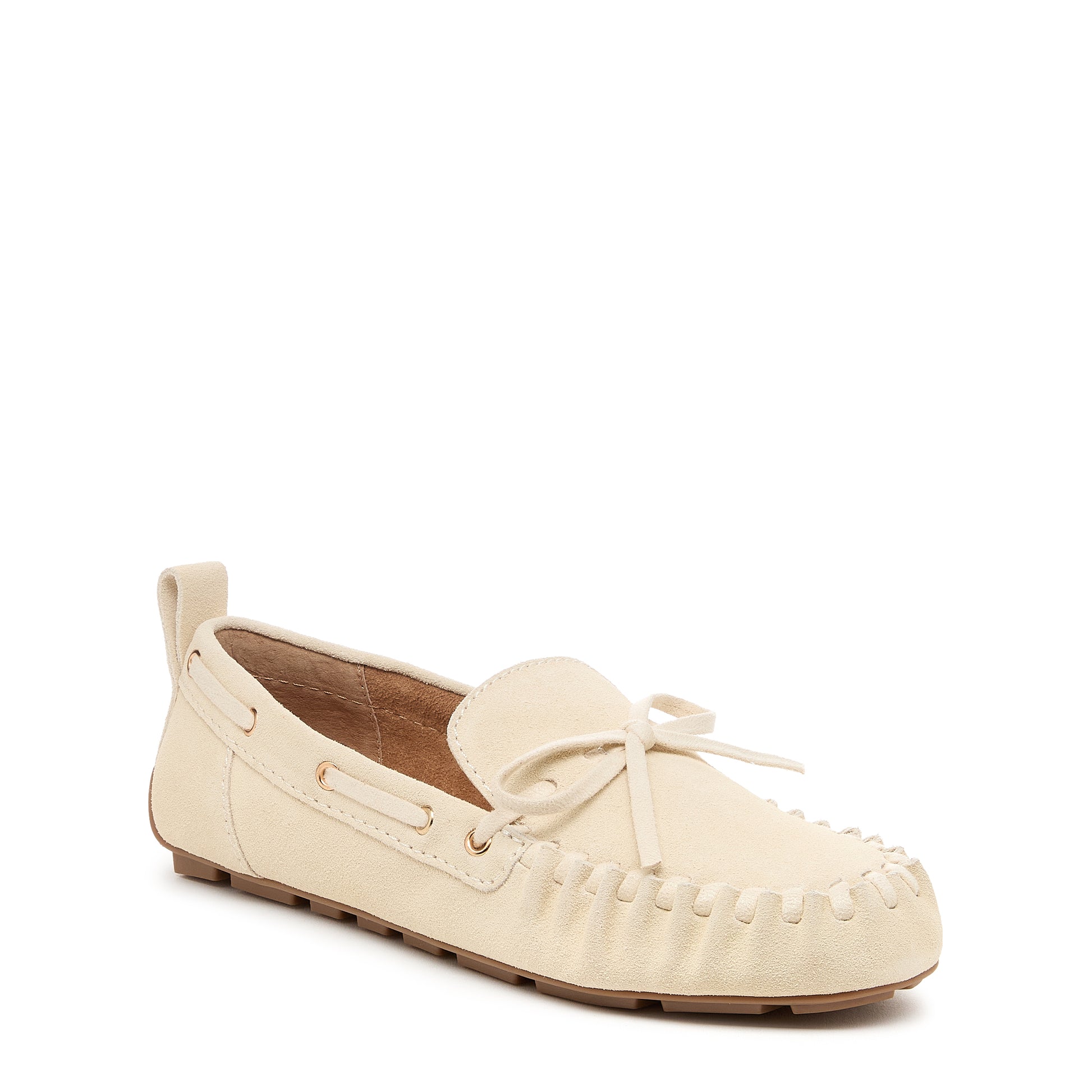 driver dune loafer, leather loafers from alternate angle, Kelsi Dagger Brooklyn