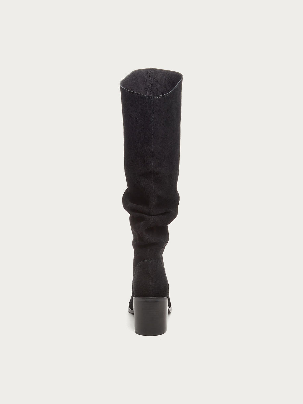 Easton Black Suede Slouchy Boots