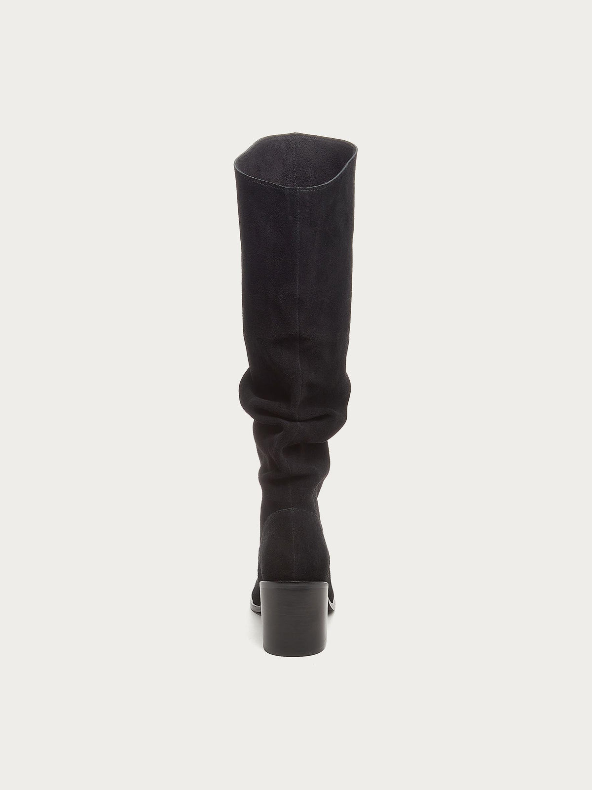 Easton Black Suede Slouchy Boots