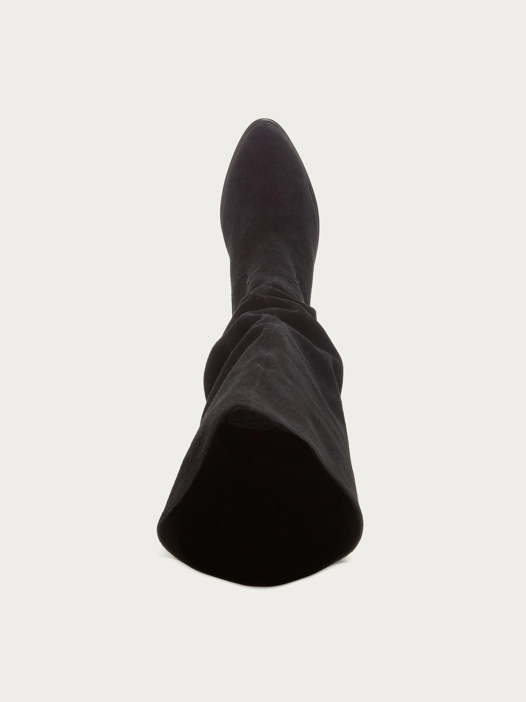 Easton Black Suede Slouchy Boots