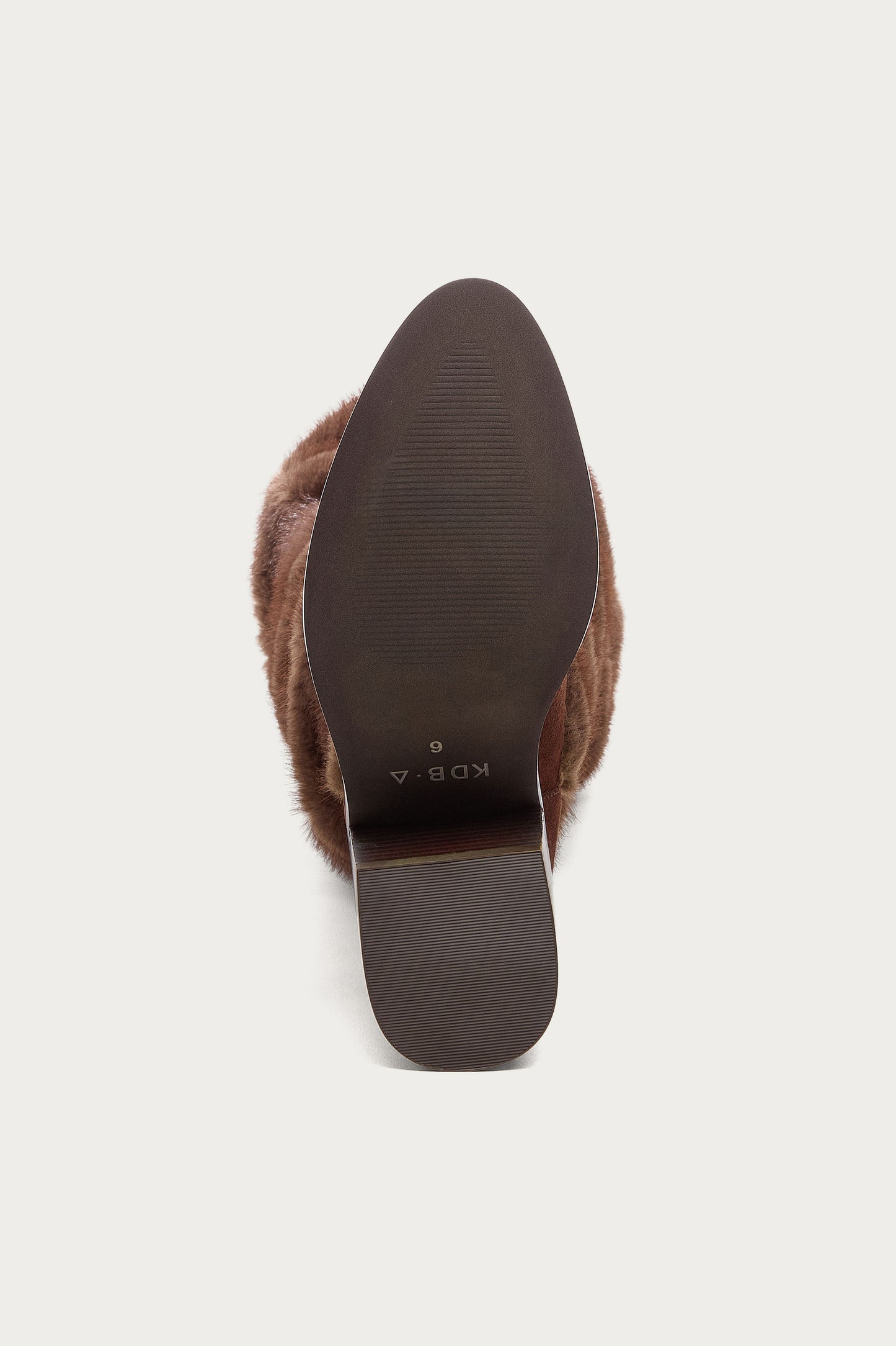 Easton Warm Brown Faux Fur Slouchy Boots