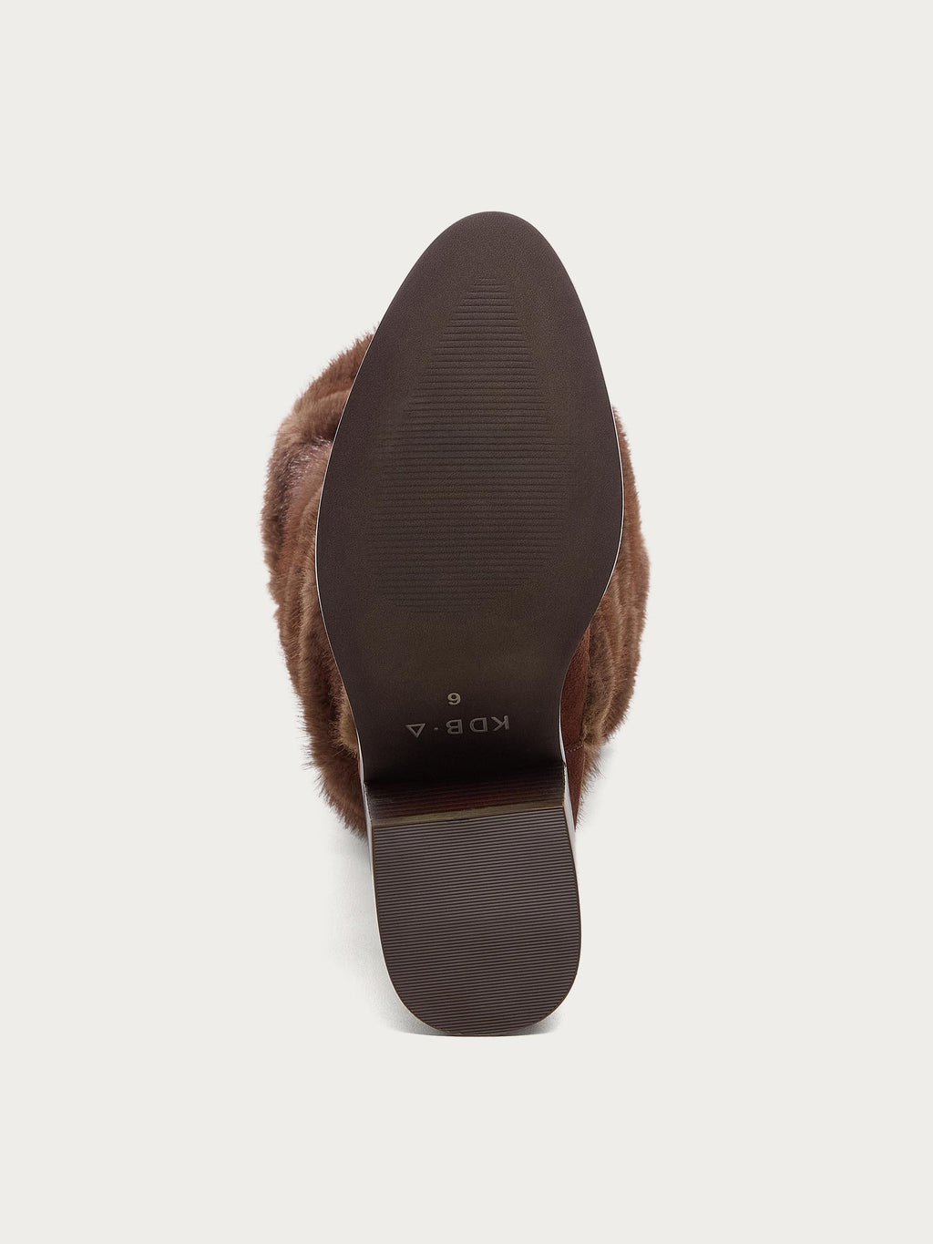 Easton Warm Brown Faux Fur Slouchy Boots