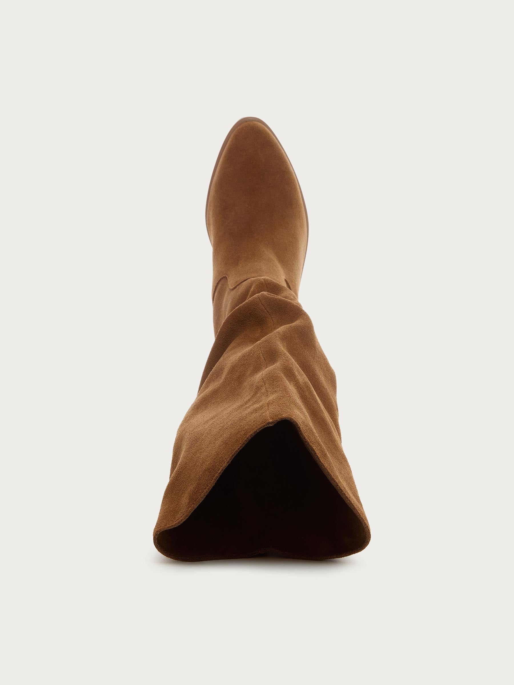 Easton Honey Suede Slouchy Boots