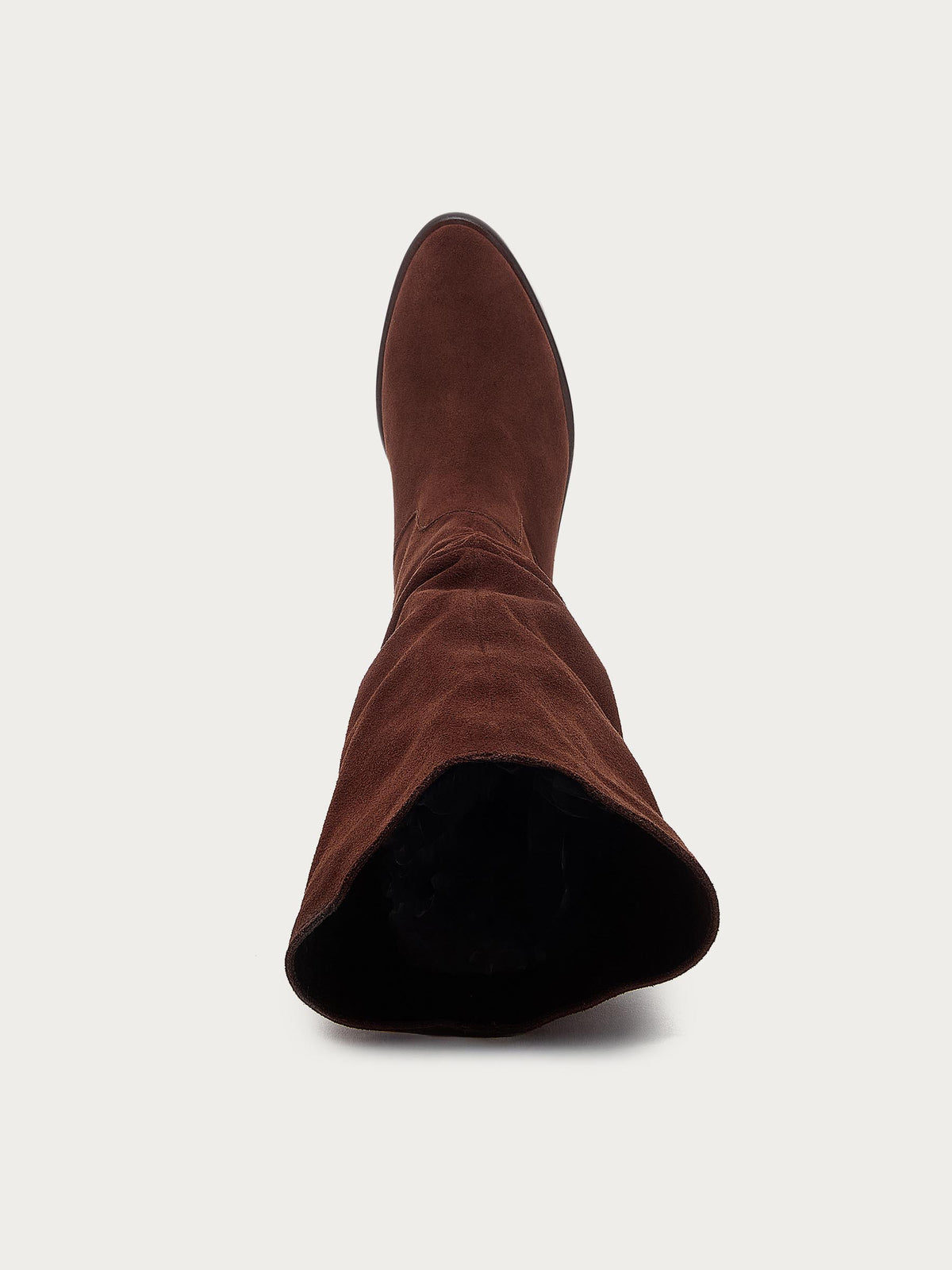 Easton Warm Brown Suede Slouchy Boots