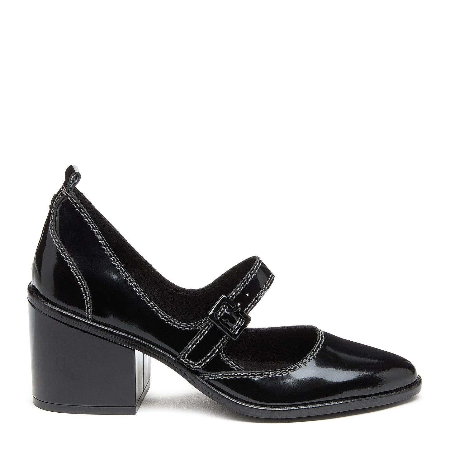 elm black leather mary janes for women, leather mary janes, Kelsi Dagger Brooklyn
