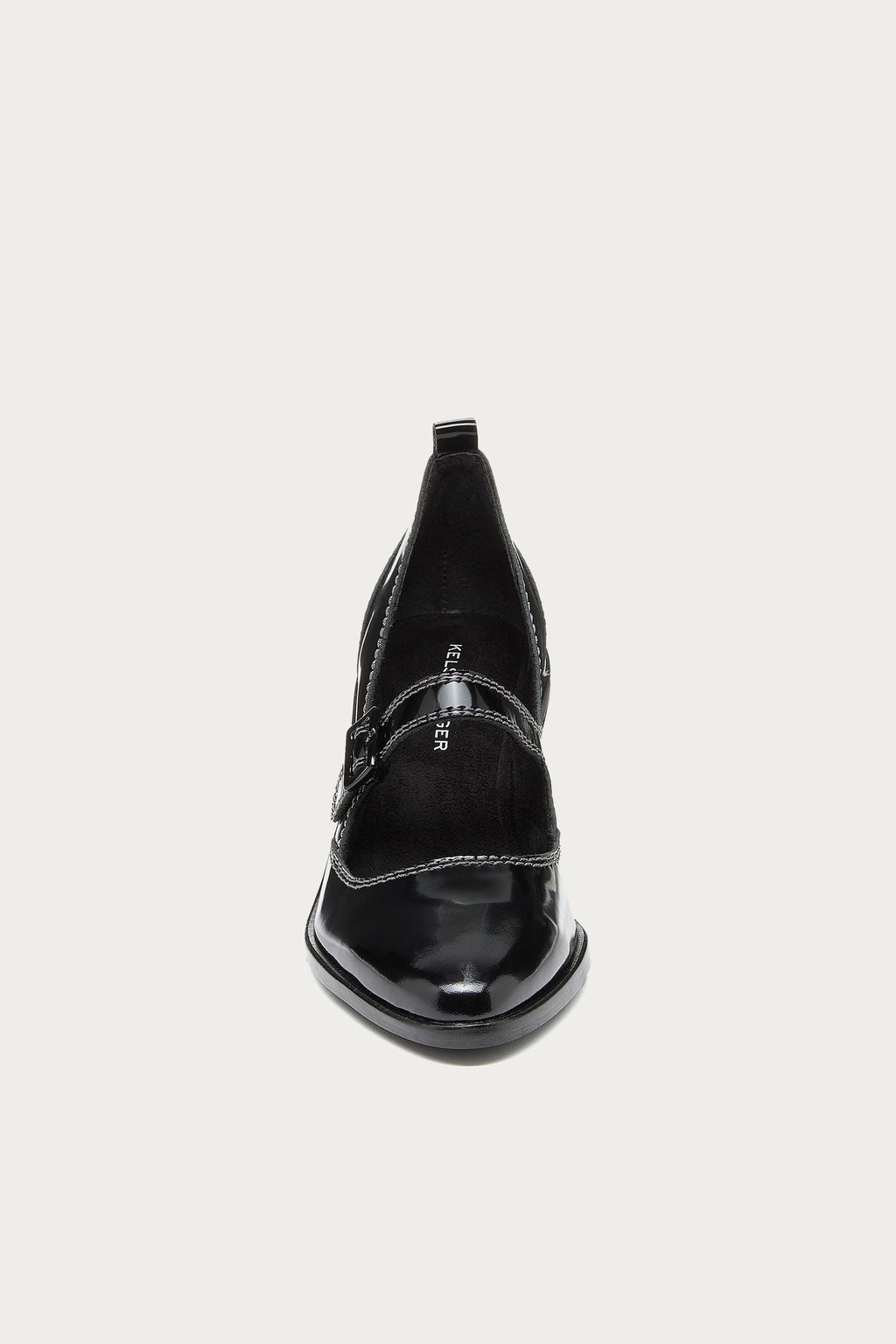 Elm Black Suede Mary Janes