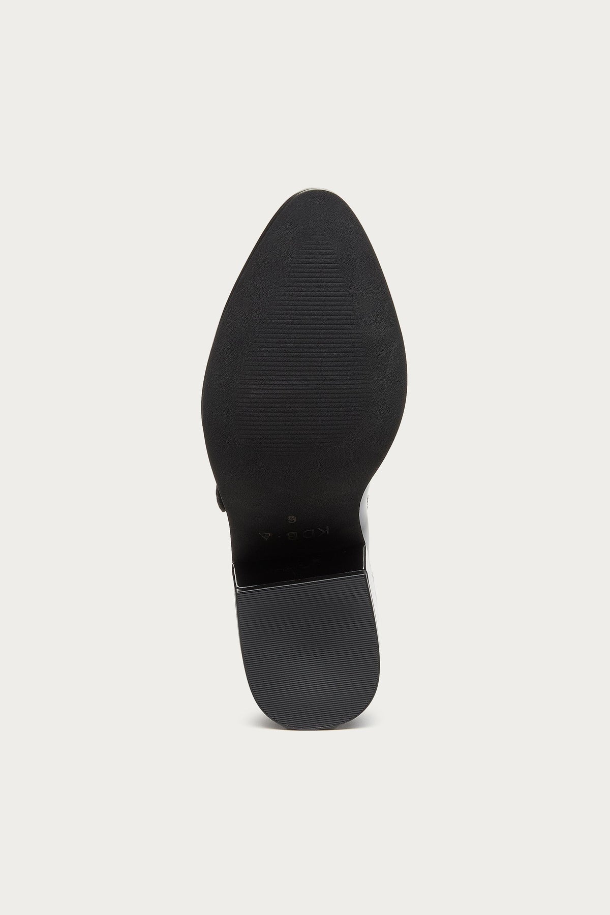 Elm Black Leather Mary Janes