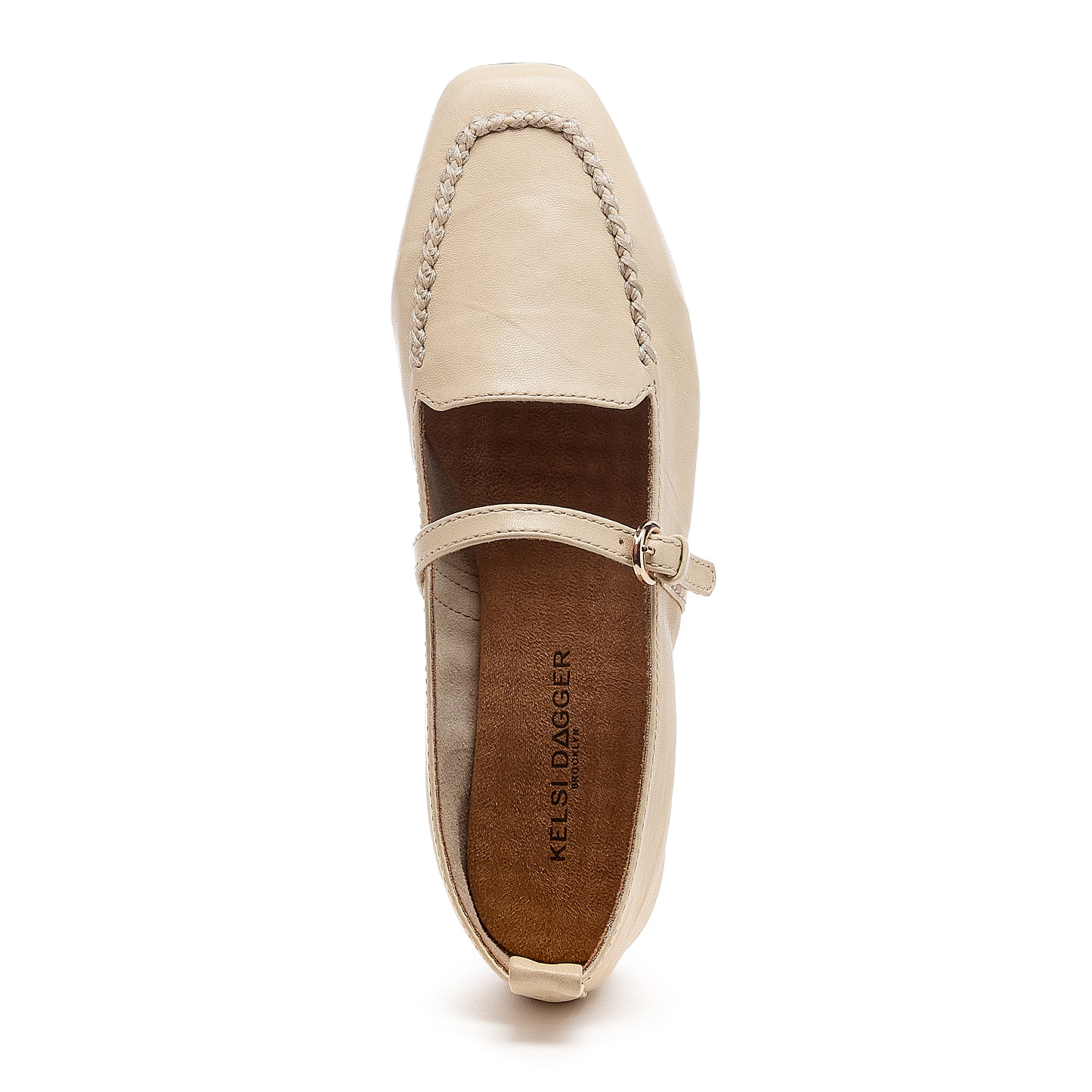 ferry dune mary jane flats, close up of upper texture, Kelsi Dagger Brooklyn