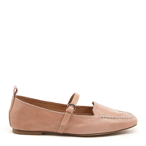 Ferry Pink Mary Jane Flats