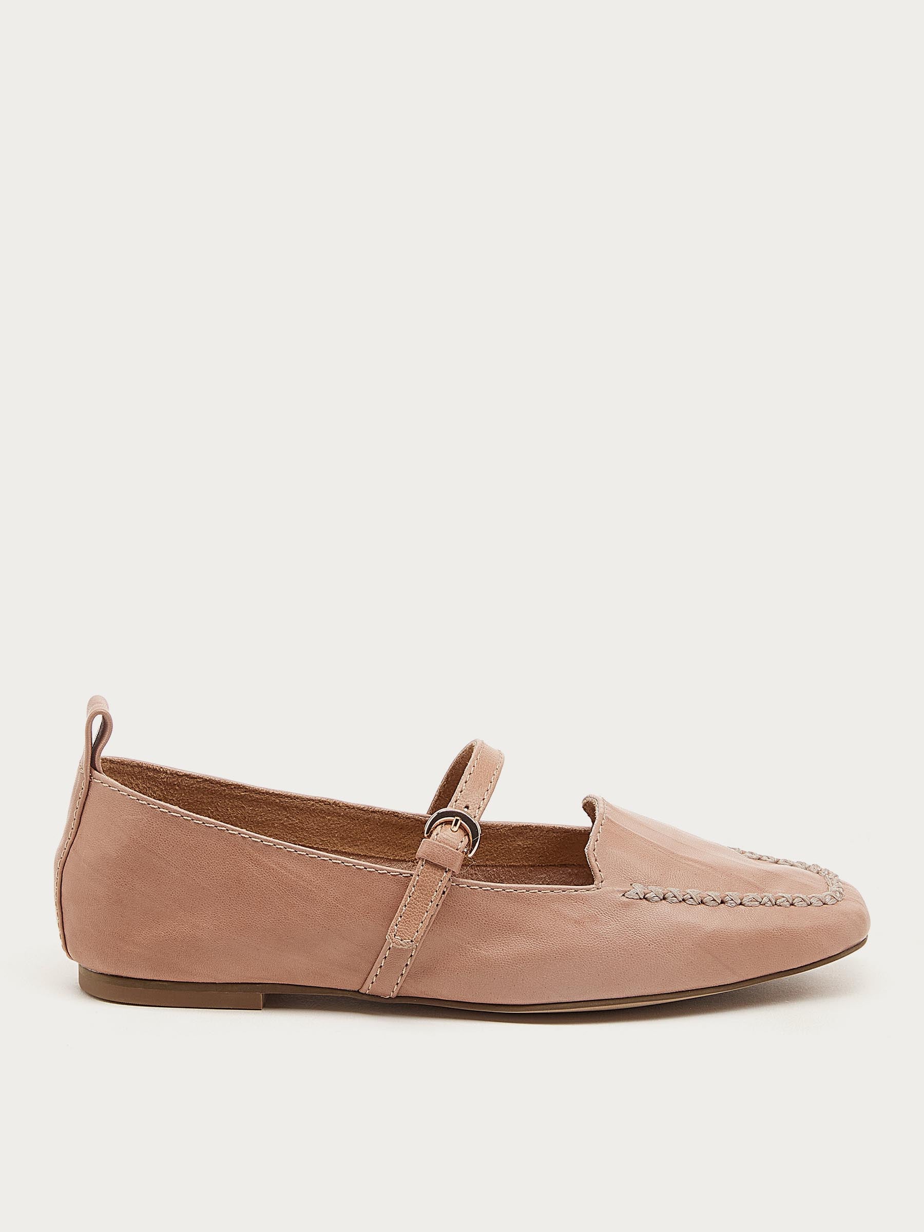 Ferry Pink Mary Jane Flats