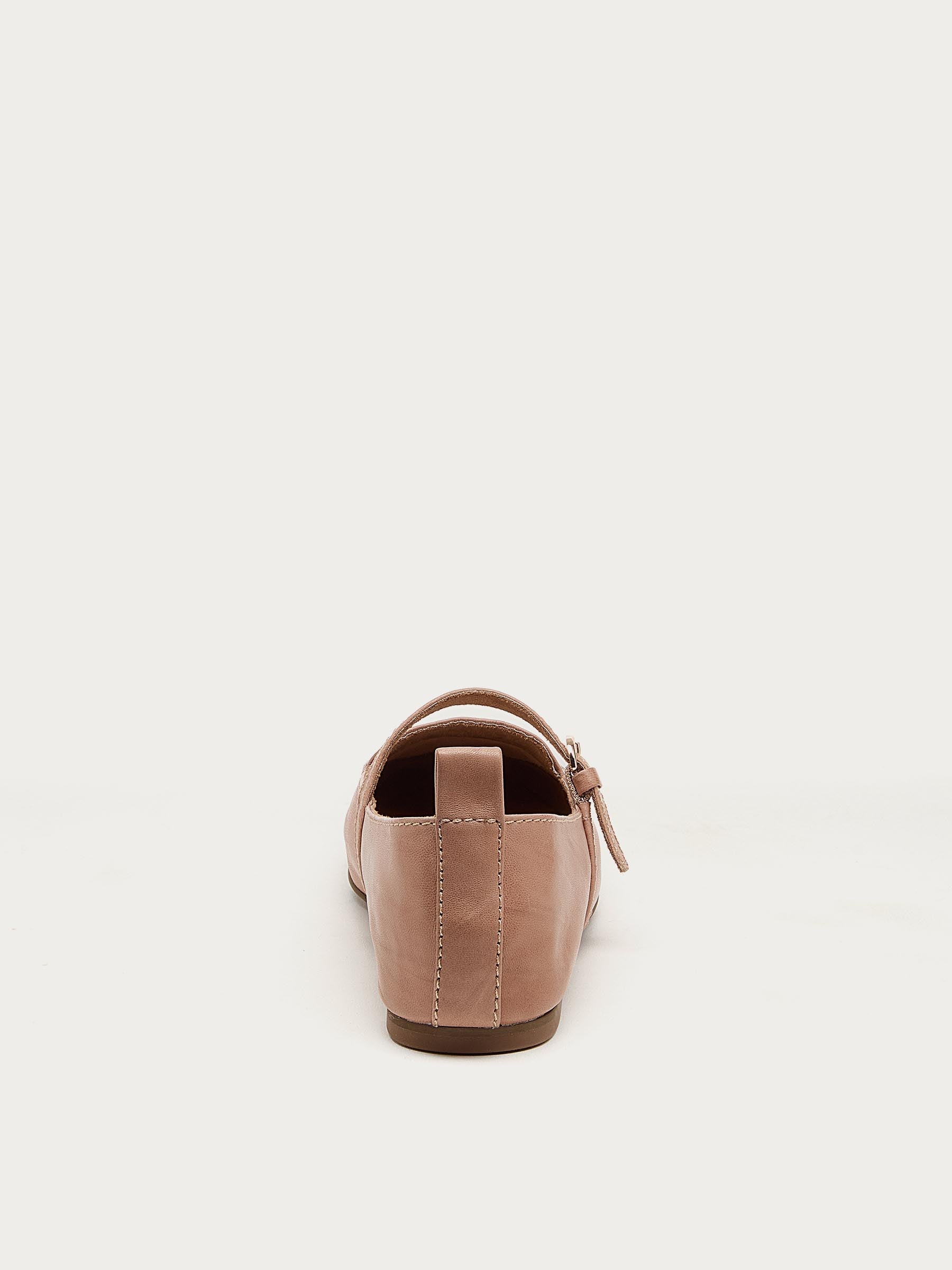 Ferry Pink Mary Jane Flats