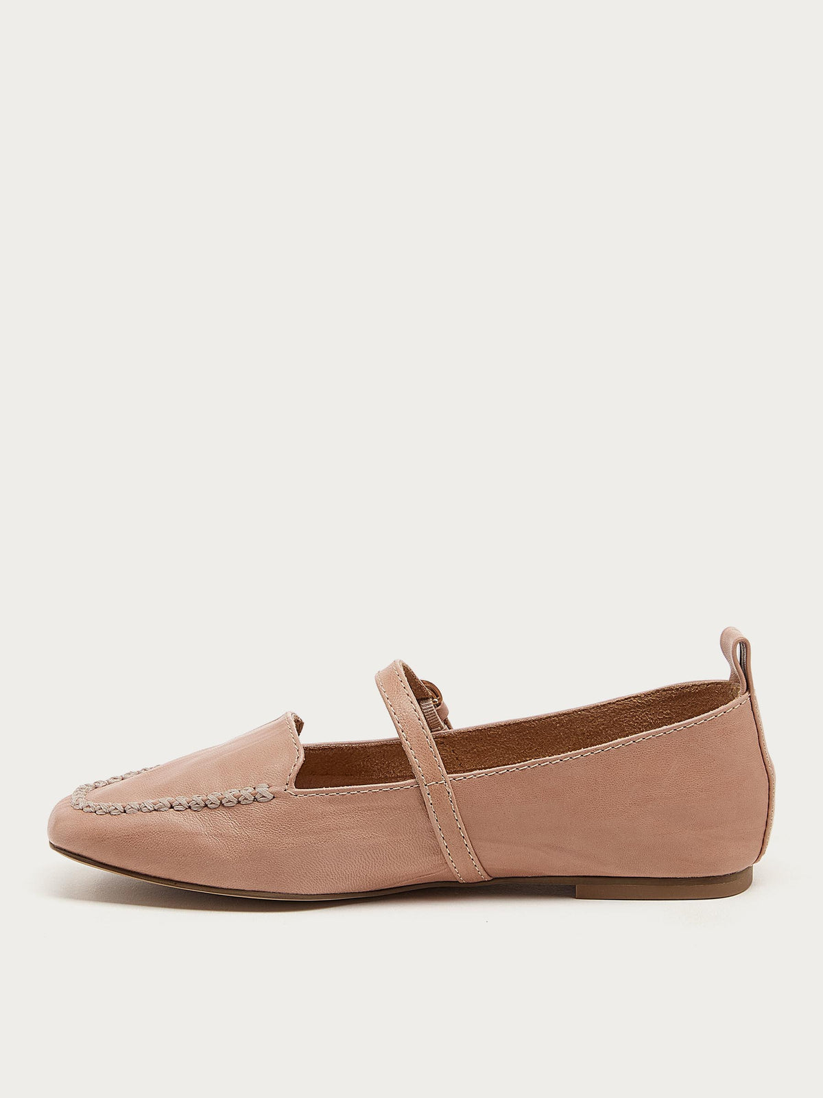 Ferry Pink Mary Jane Flats
