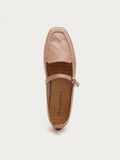 Ferry Pink Mary Jane Flats