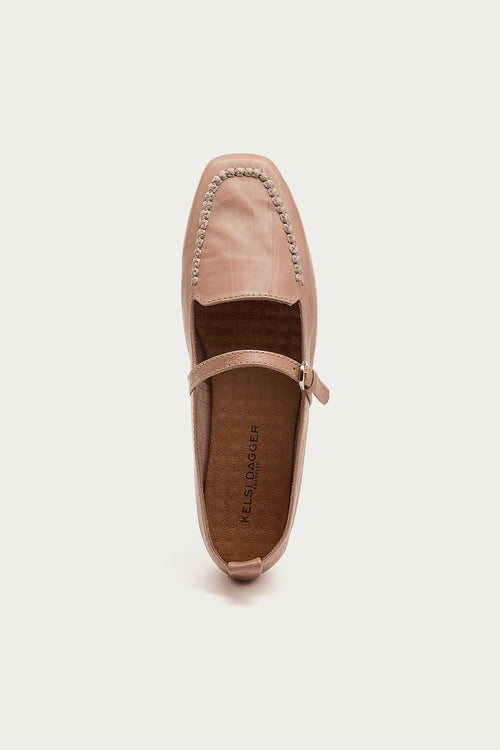 Ferry Pink Mary Jane Flats