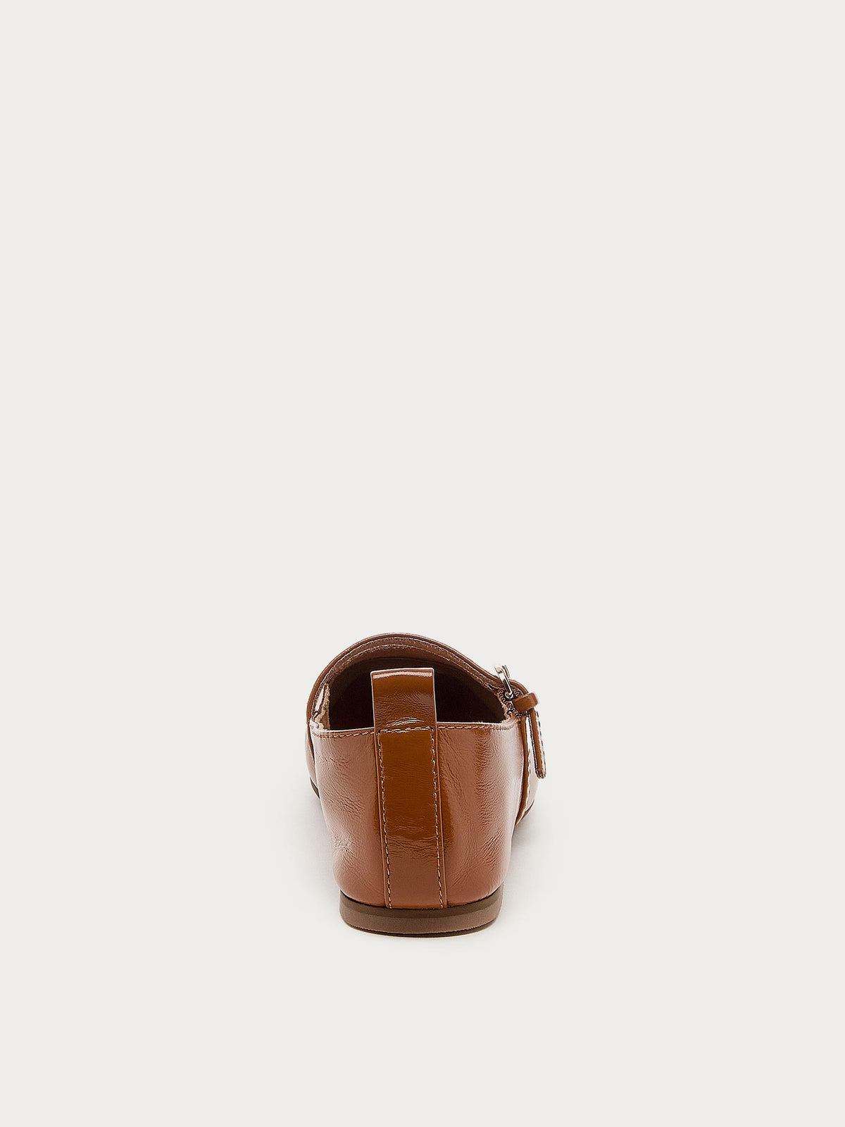 Ferry Cognac Mary Jane Flats