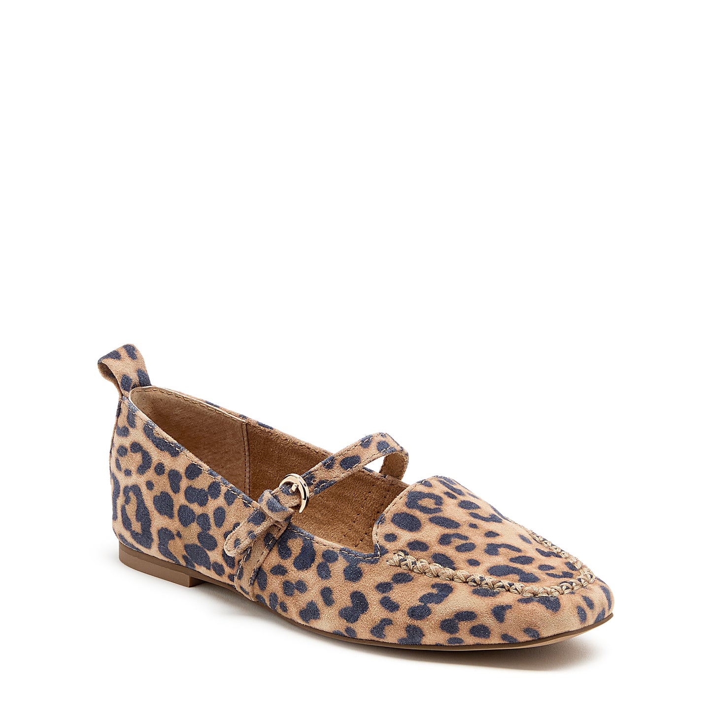 Ferry Leopard Mary Jane Flats | Artisan Tanned Leather women's mary jane flats