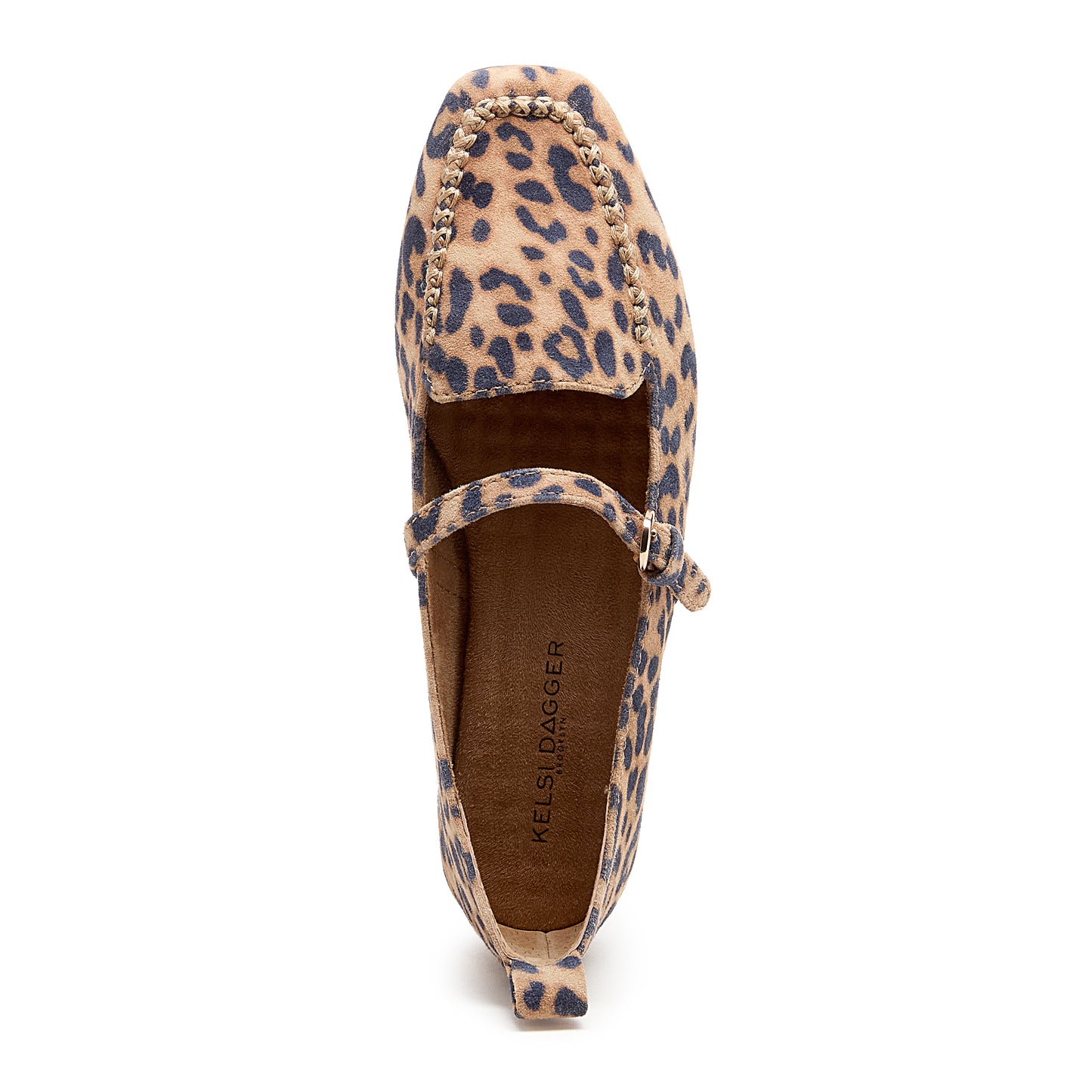 Ferry Leopard Mary Jane Flats | Adjustable buckle | Women's mary jane flats detail