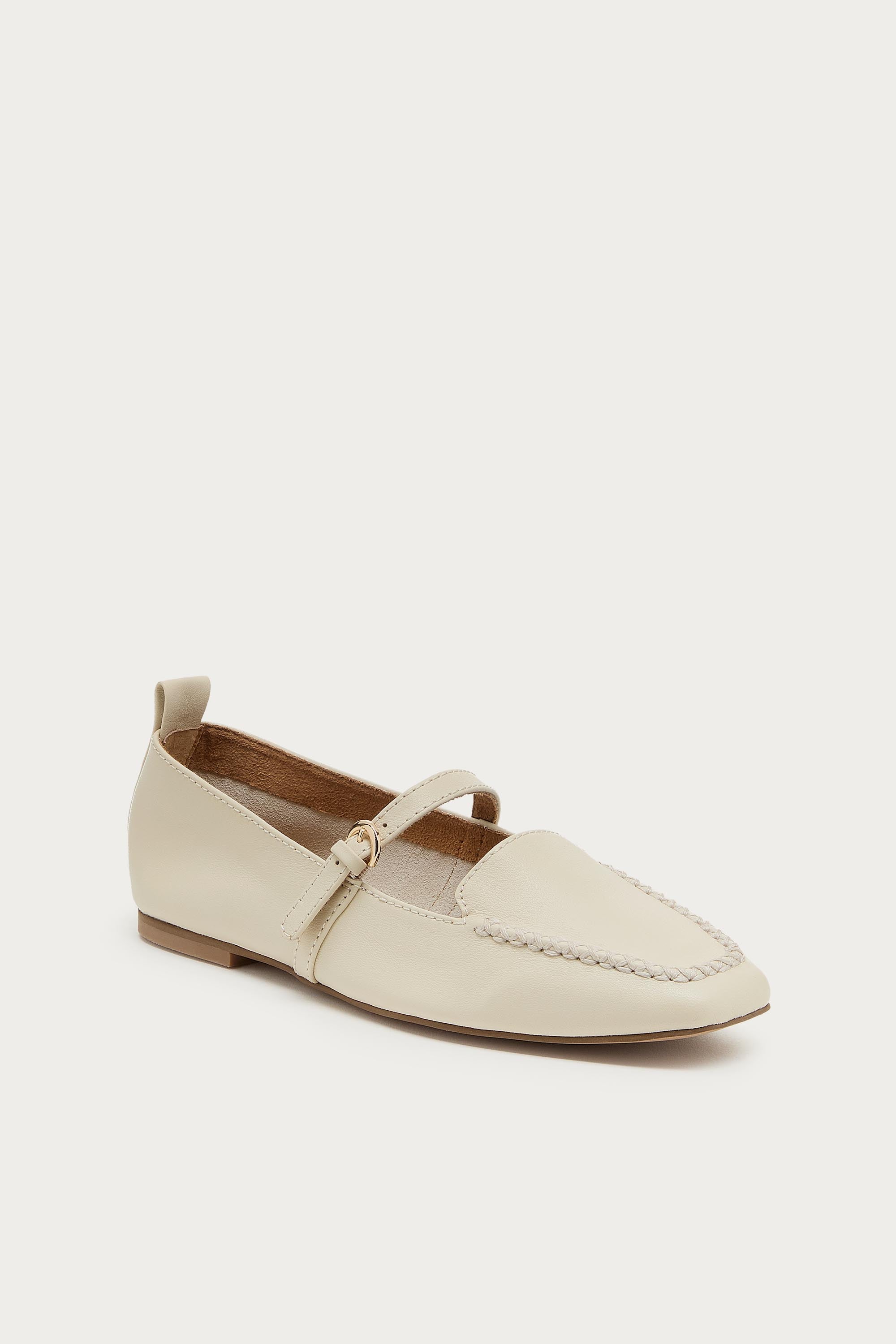 Ferry Shell Mary Jane Flats