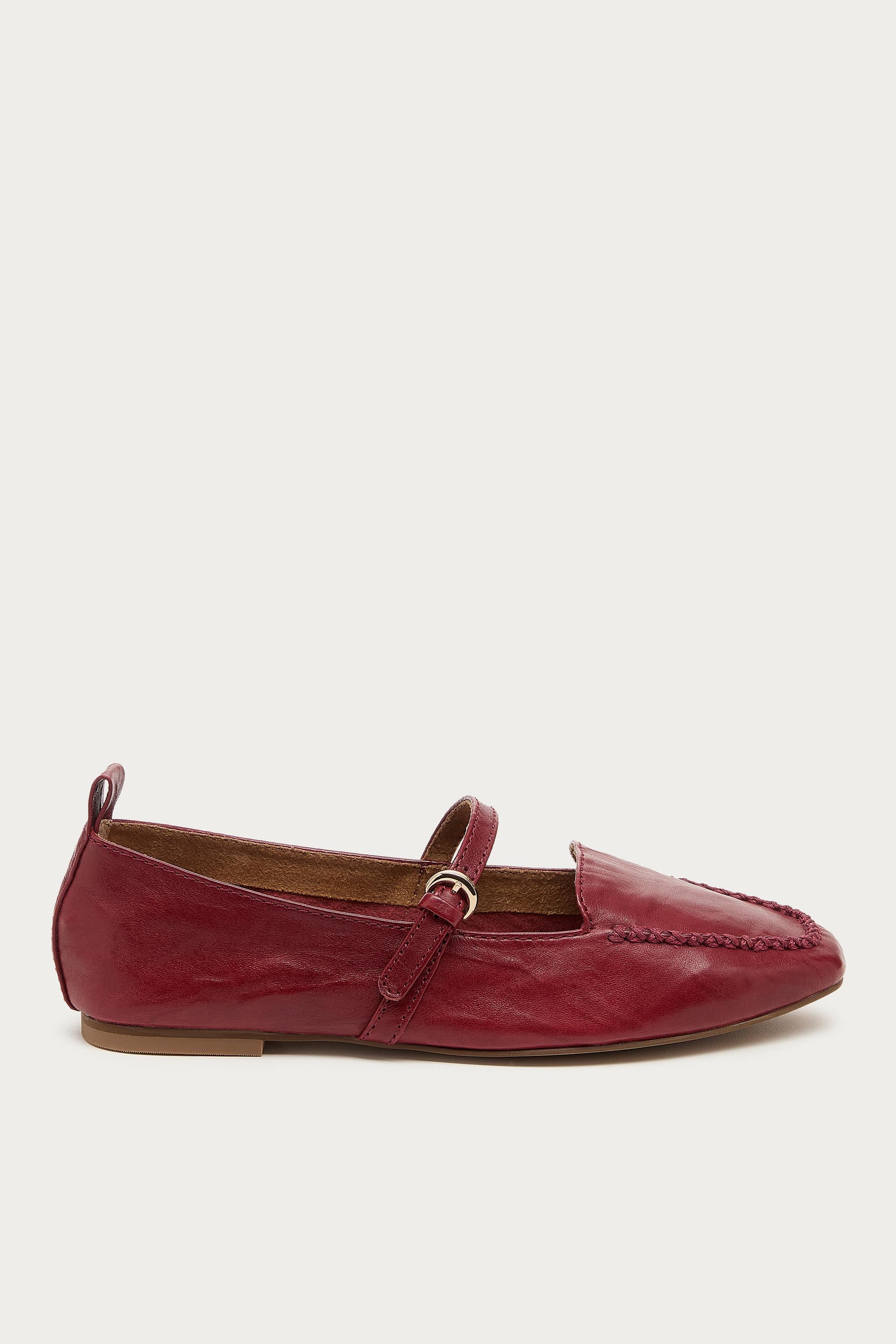 Ferry Raspberry Mary Jane Flat