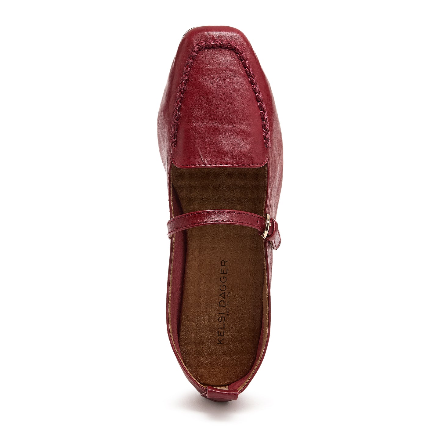 Kelsi Dagger Women's Ferry Raspberry Mary Jane Flats