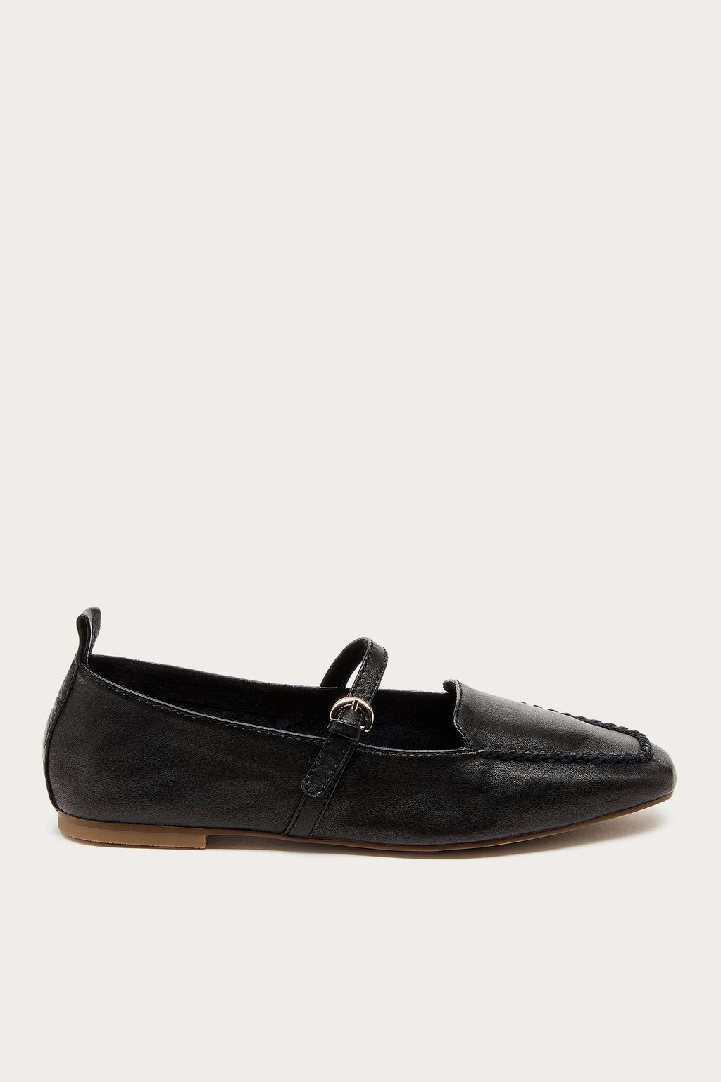 Ferry Black Mary Jane Flats