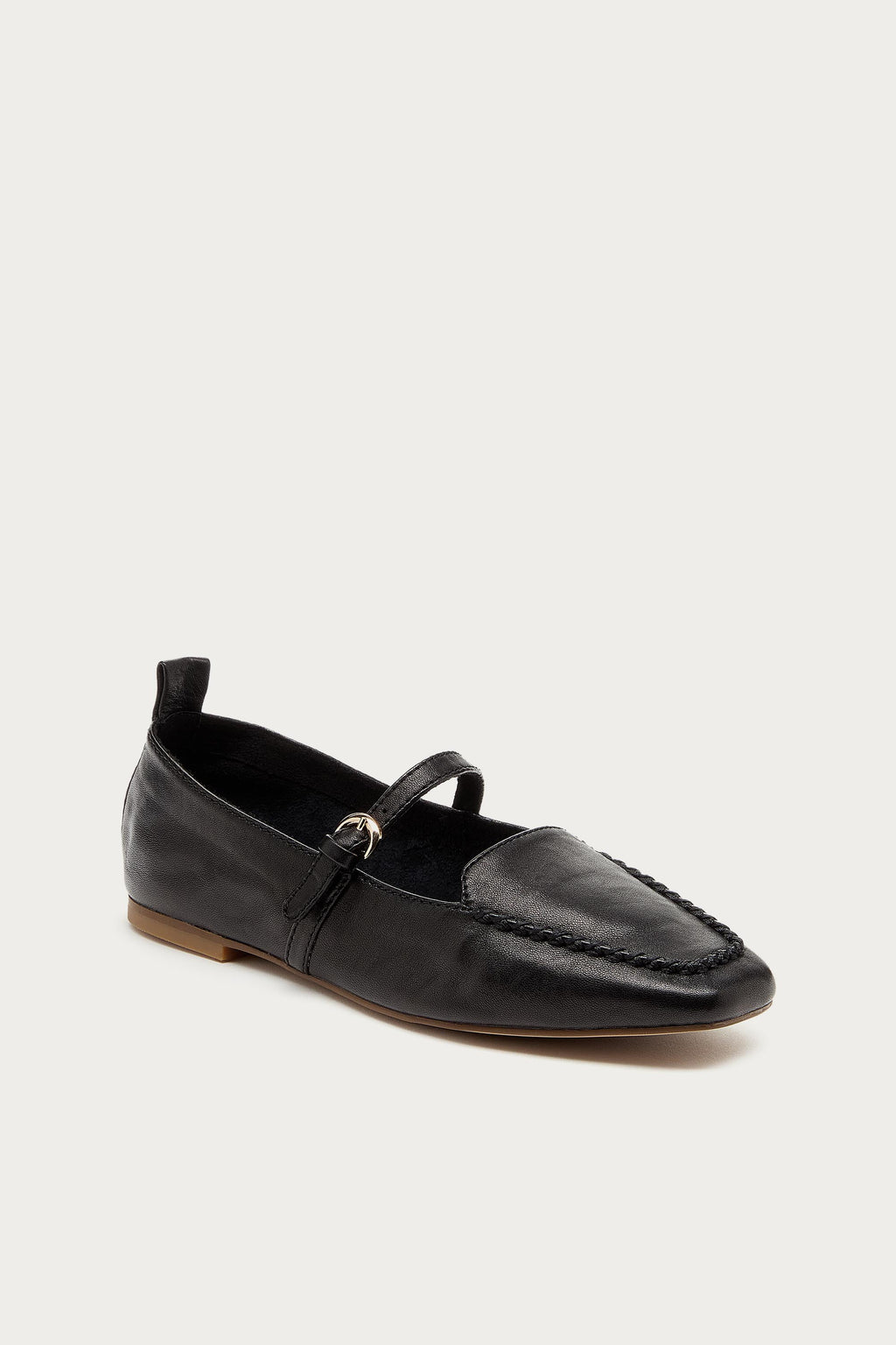 Ferry Black Mary Jane Flats