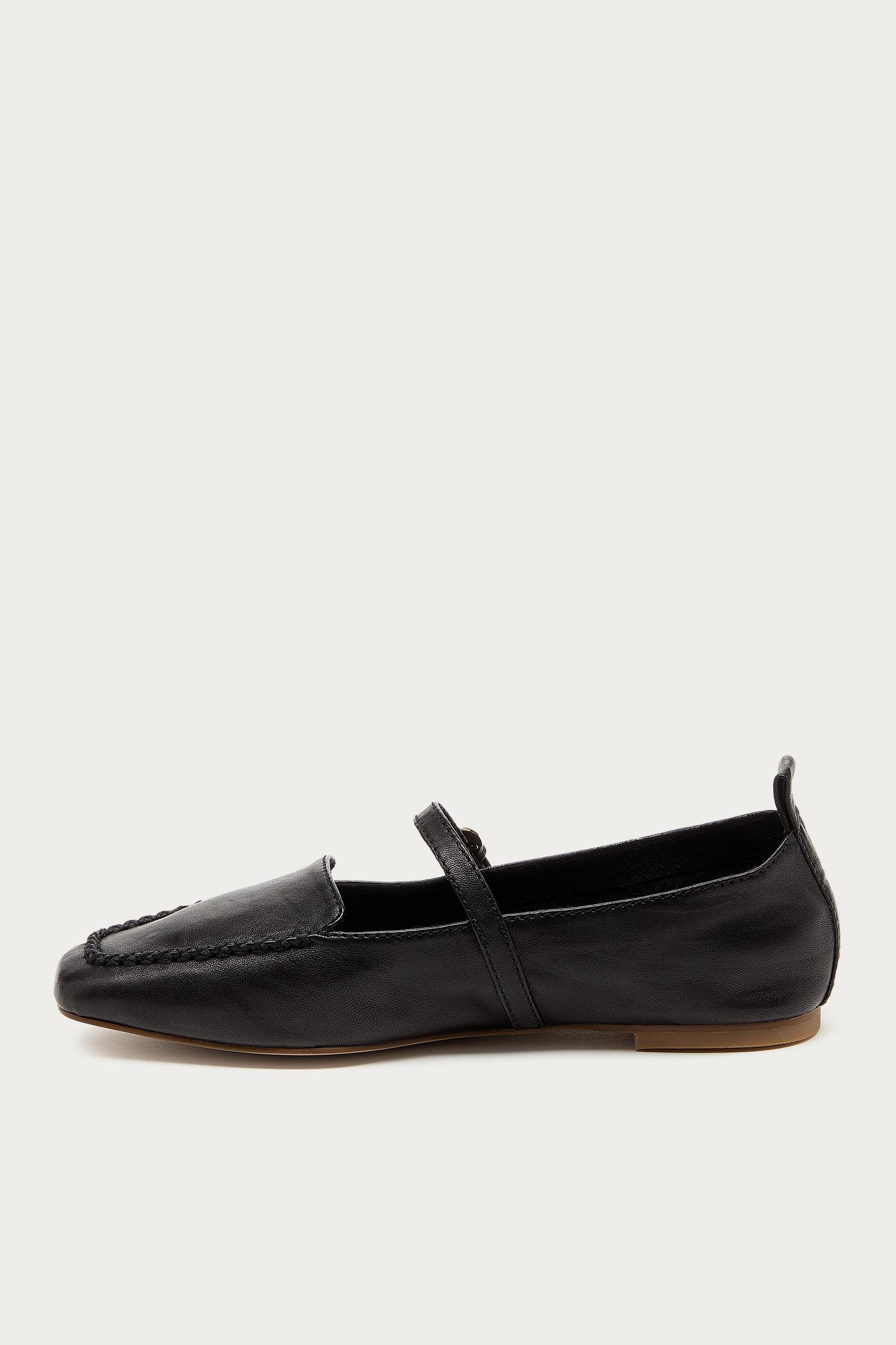 Ferry Black Mary Jane Flats