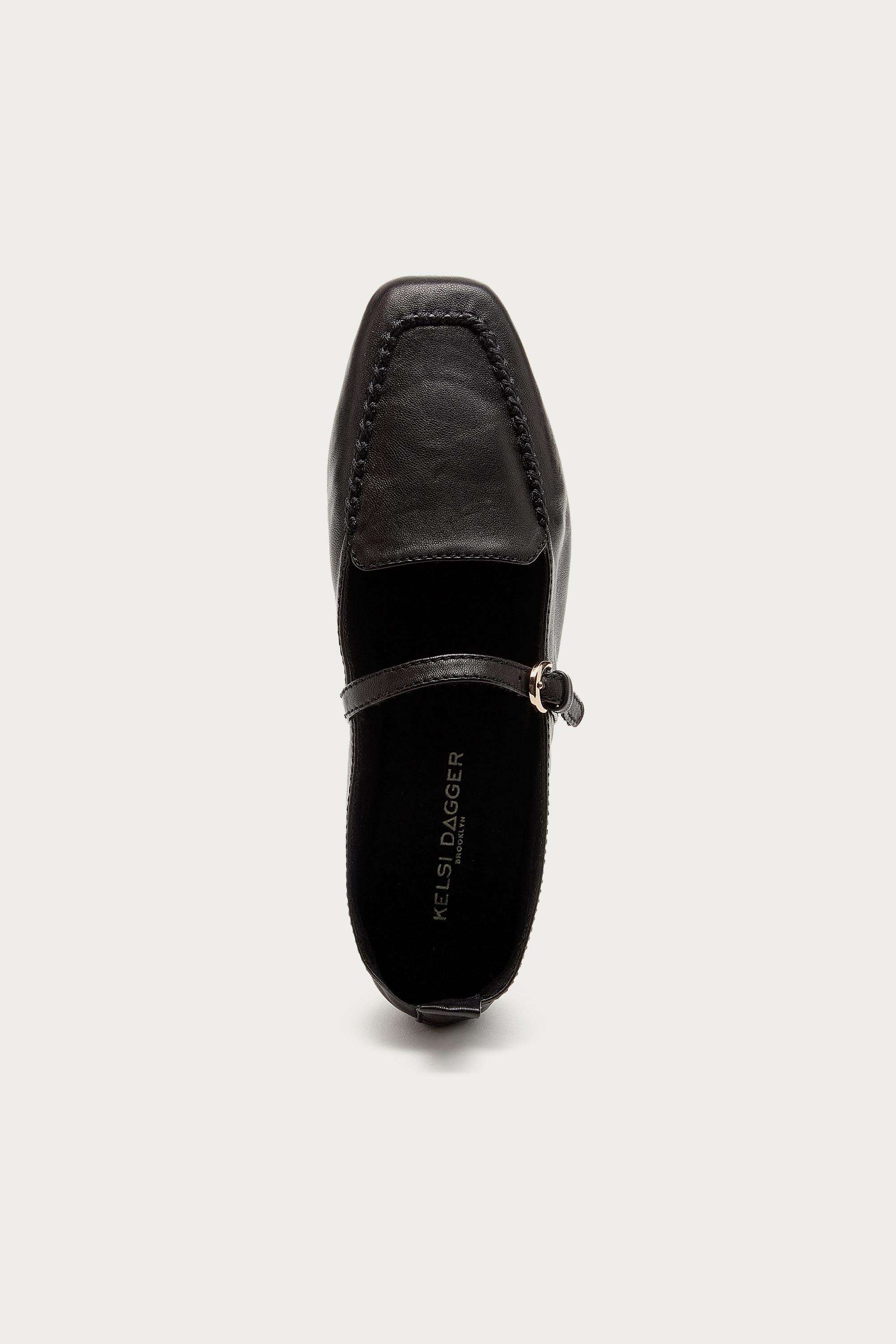 Ferry Black Mary Jane Flats