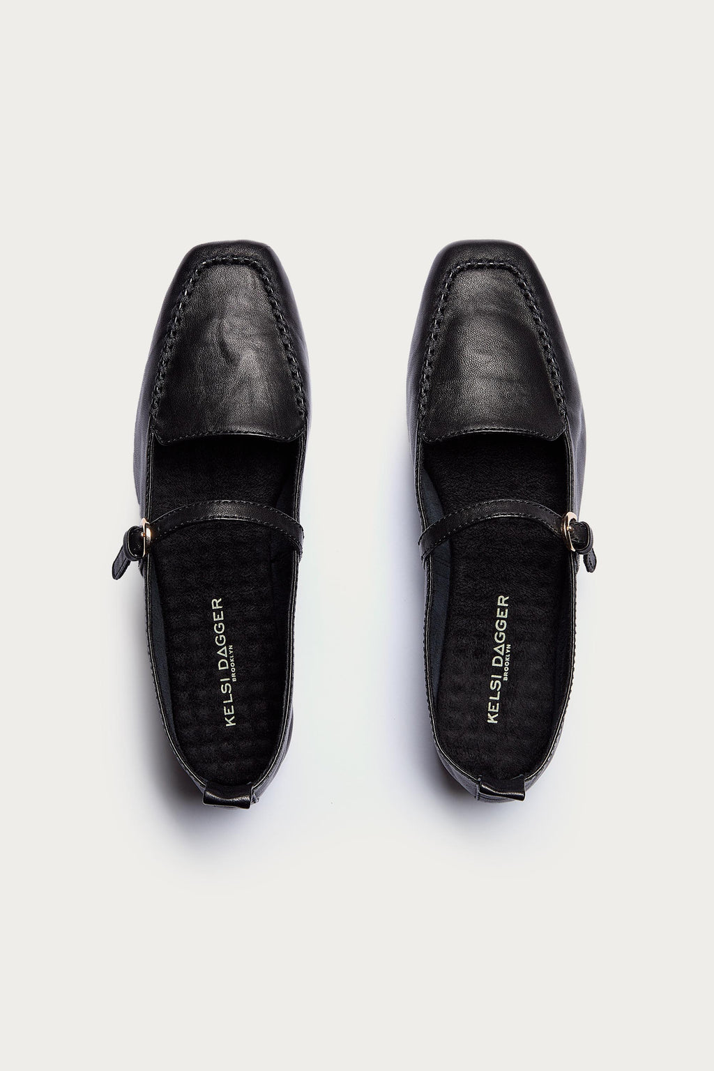 Ferry Black Mary Jane Flats