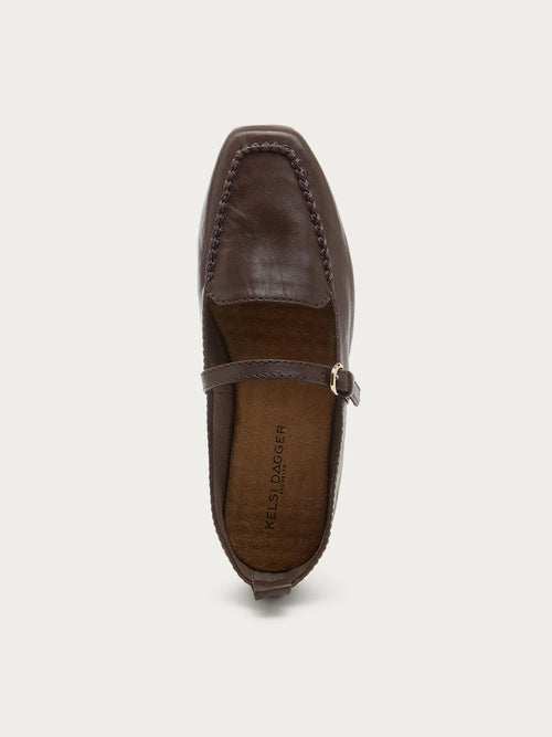 Ferry Cacao Mary Jane Flat