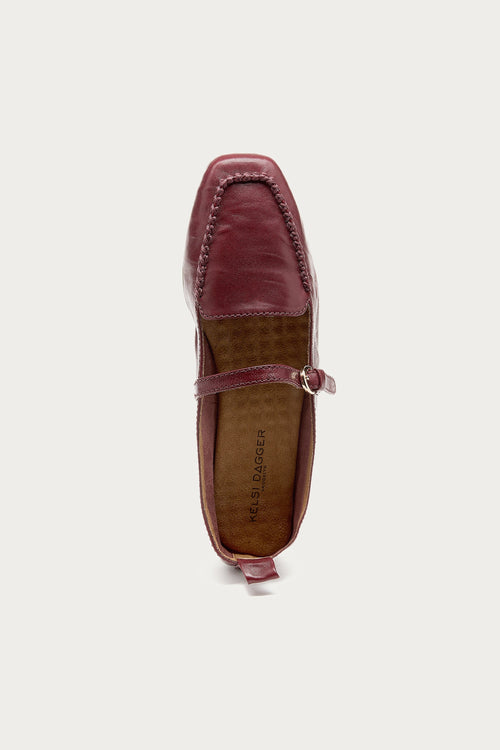 Ferry Merlot Mary Jane Flats